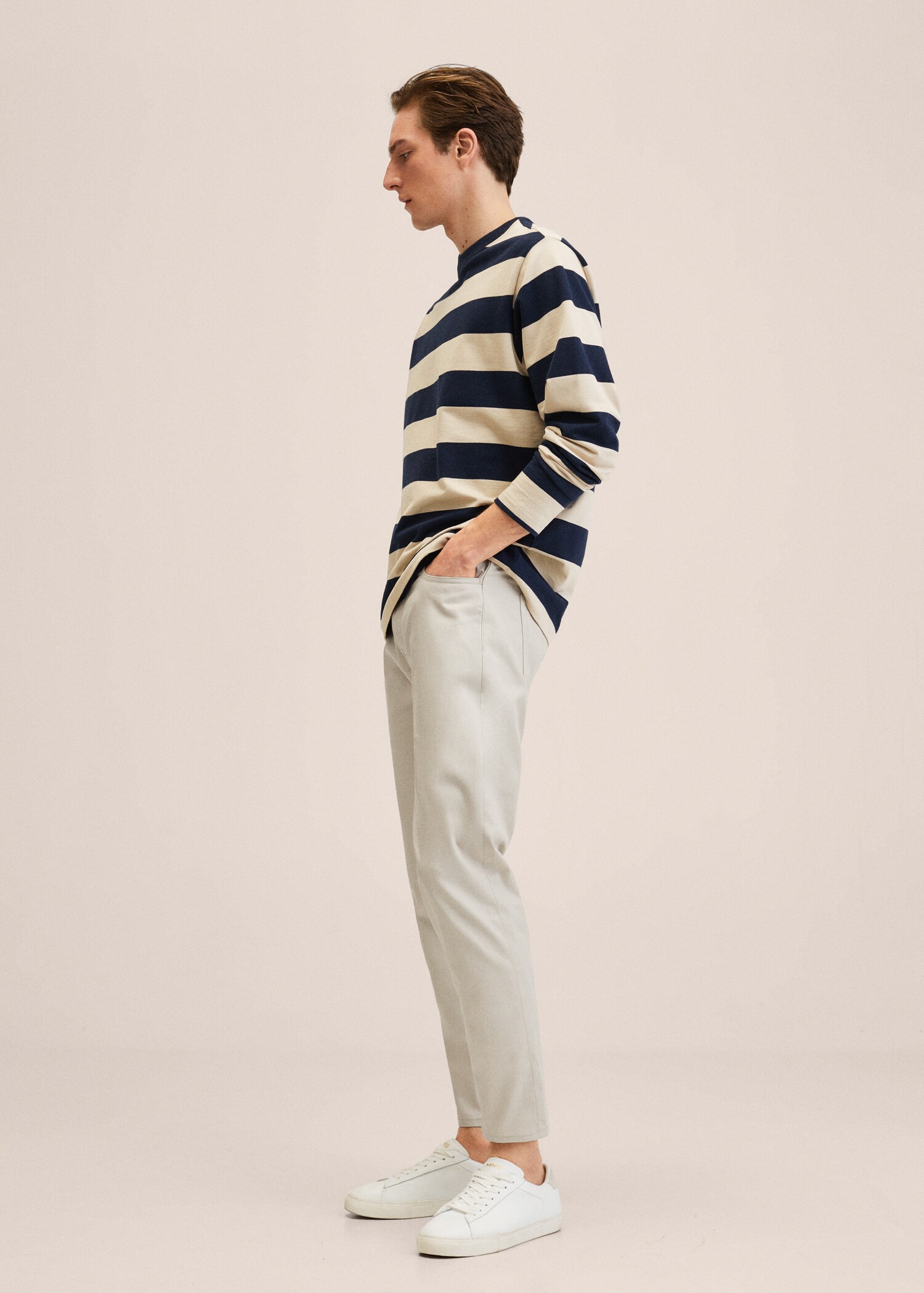Pantalón tapered fit algodón - Detalle del artículo 2