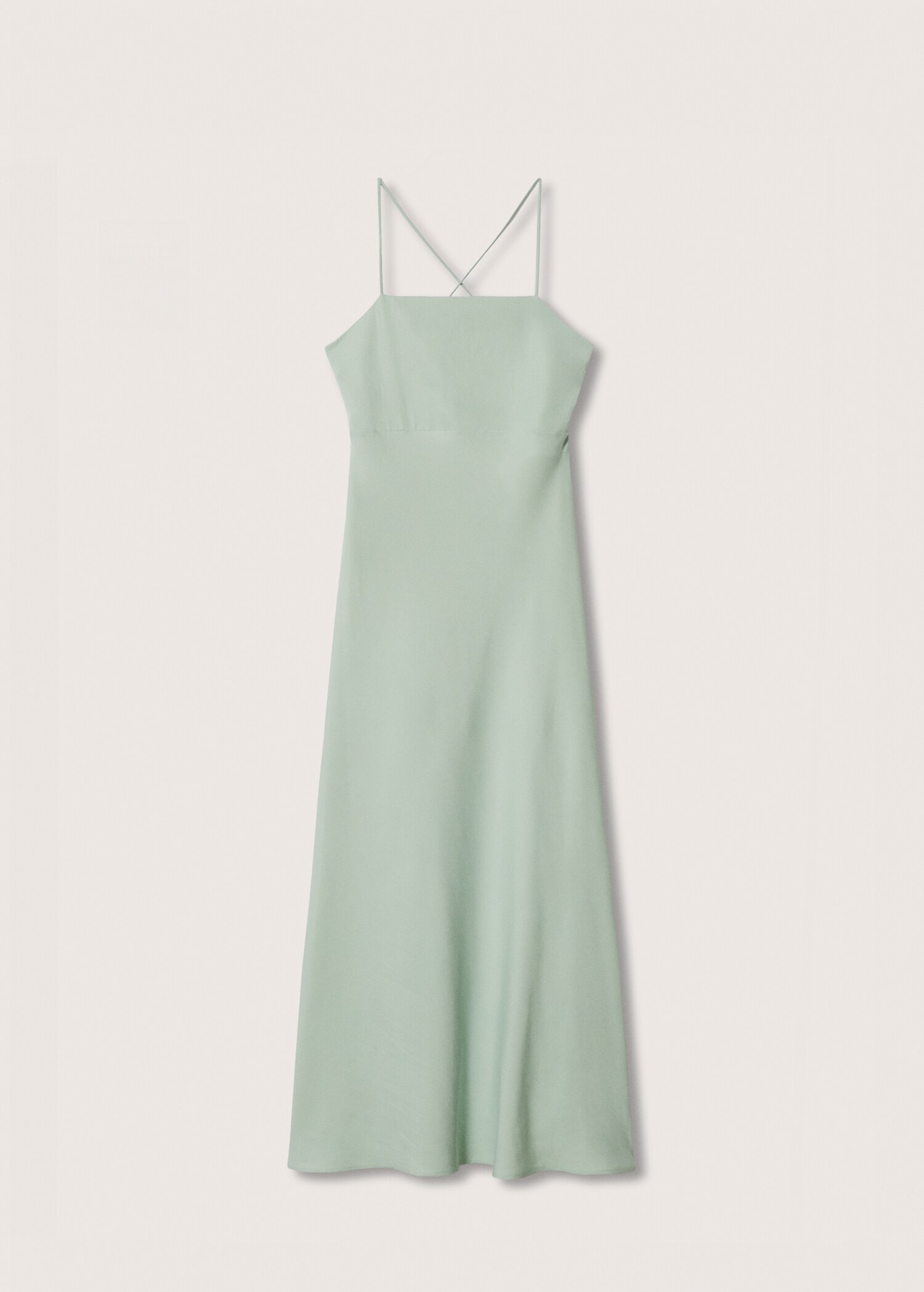 Fließendes Kleid mit Schlitz - Artikel ohne Model