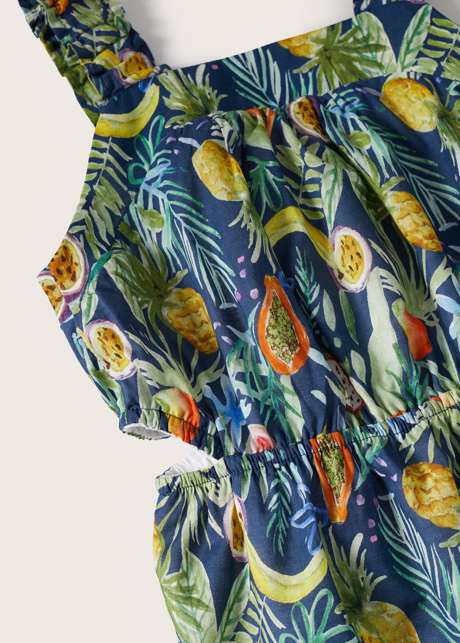 Vestido estampado tropical - Detalle del artículo 8