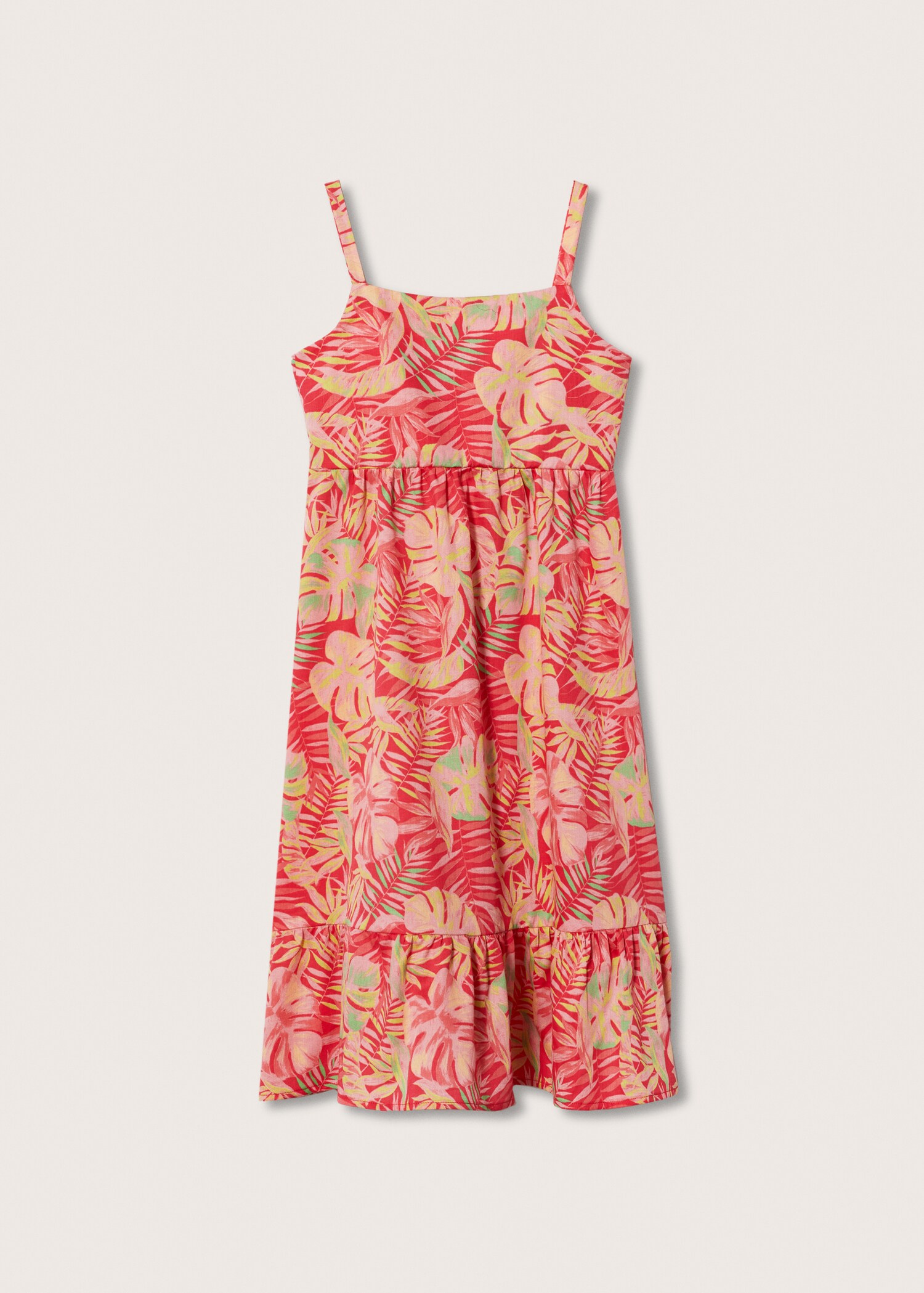 Tropical print dress - Article without model