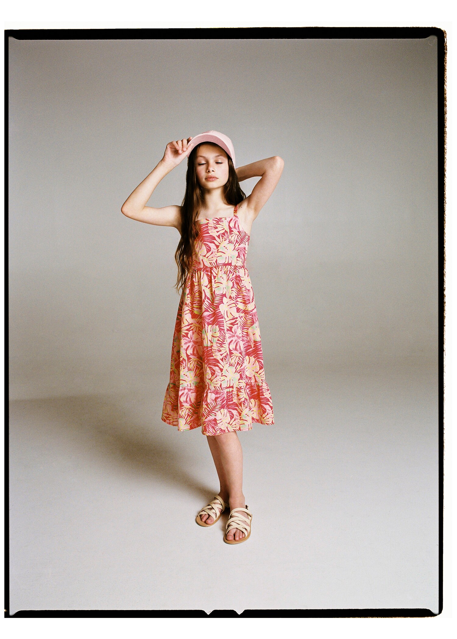 Tropical print dress - Details of the article 5