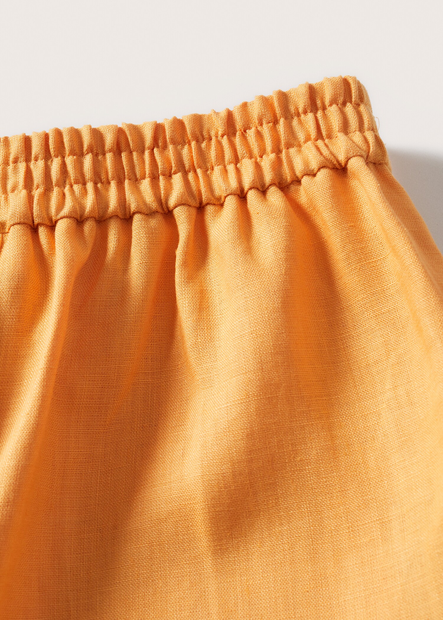 Pantalón culotte 100% lino  - Detalle del artículo 8