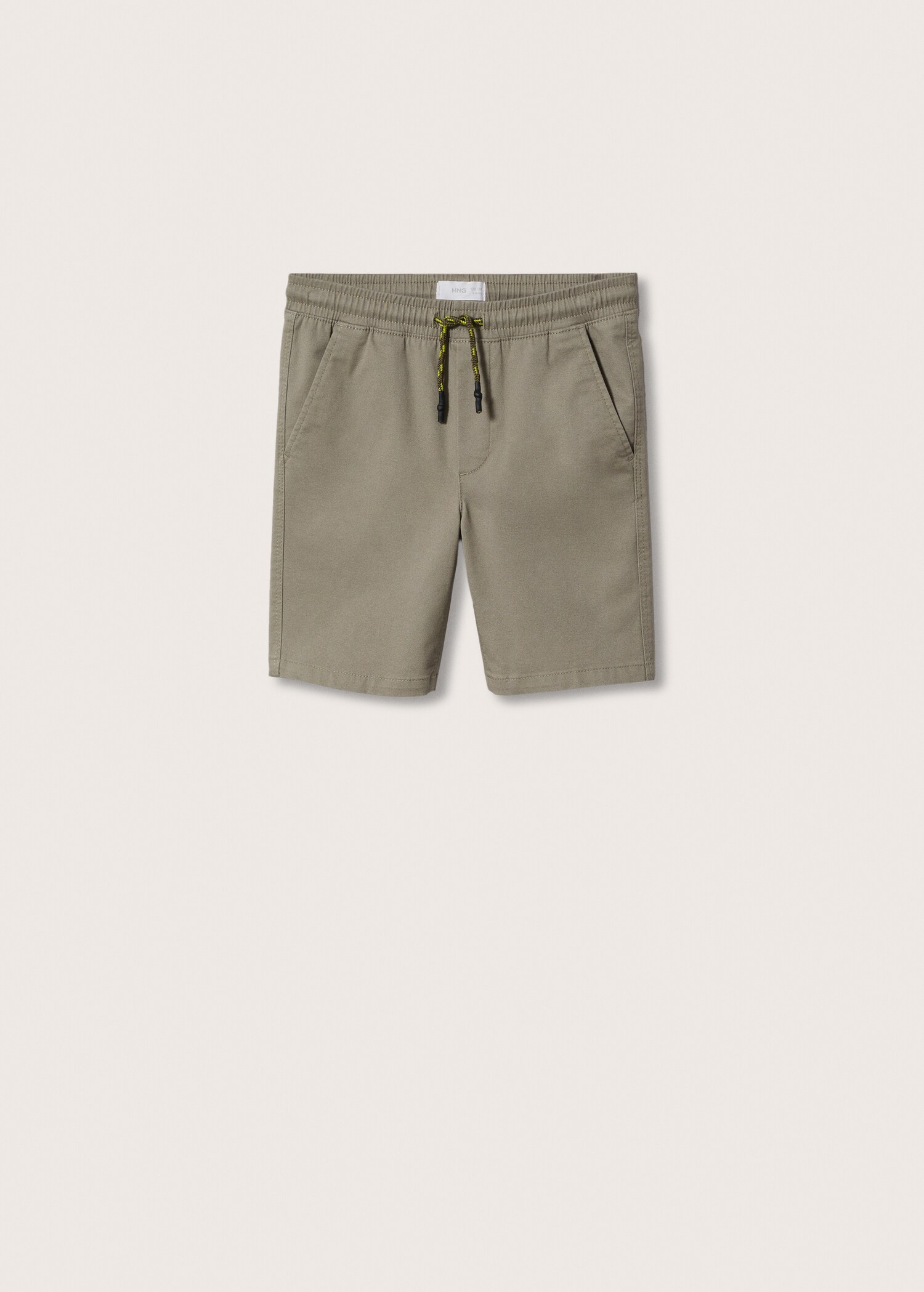 Baumwoll-Bermudashorts mit Kordelzug - Artikel ohne Model