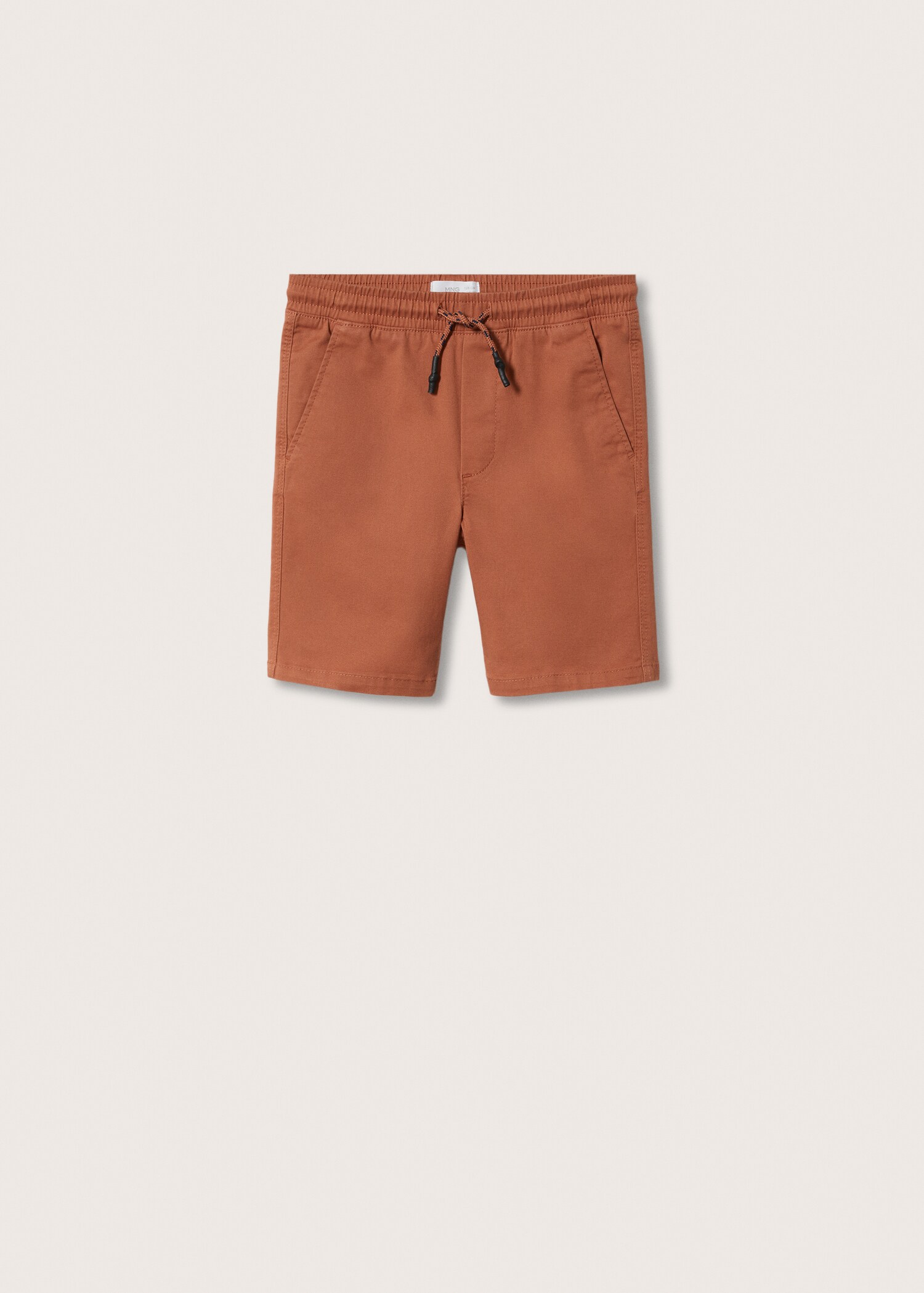 Baumwoll-Bermudashorts mit Kordelzug - Artikel ohne Model