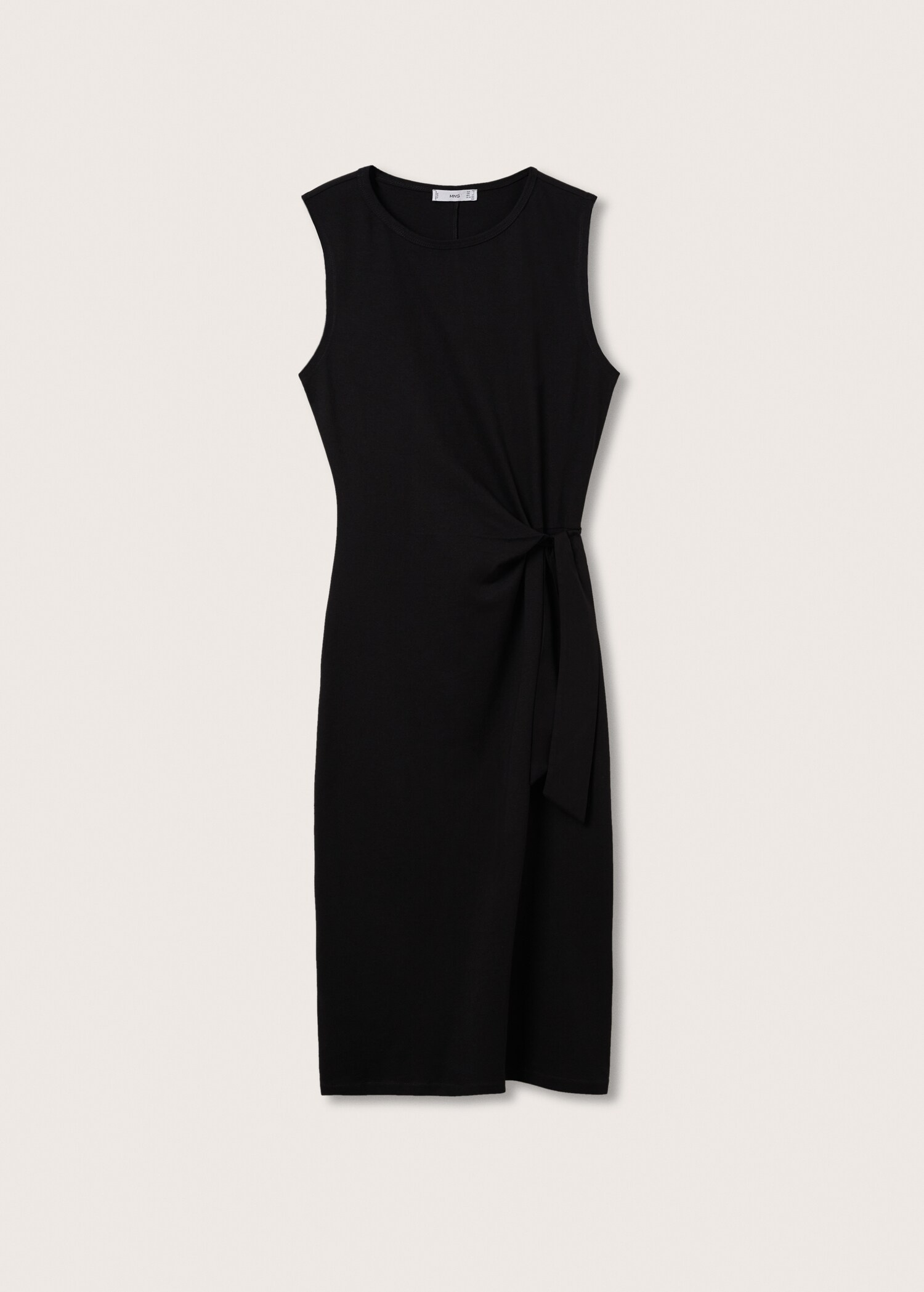 Robe coton nœud - Article sans modèle