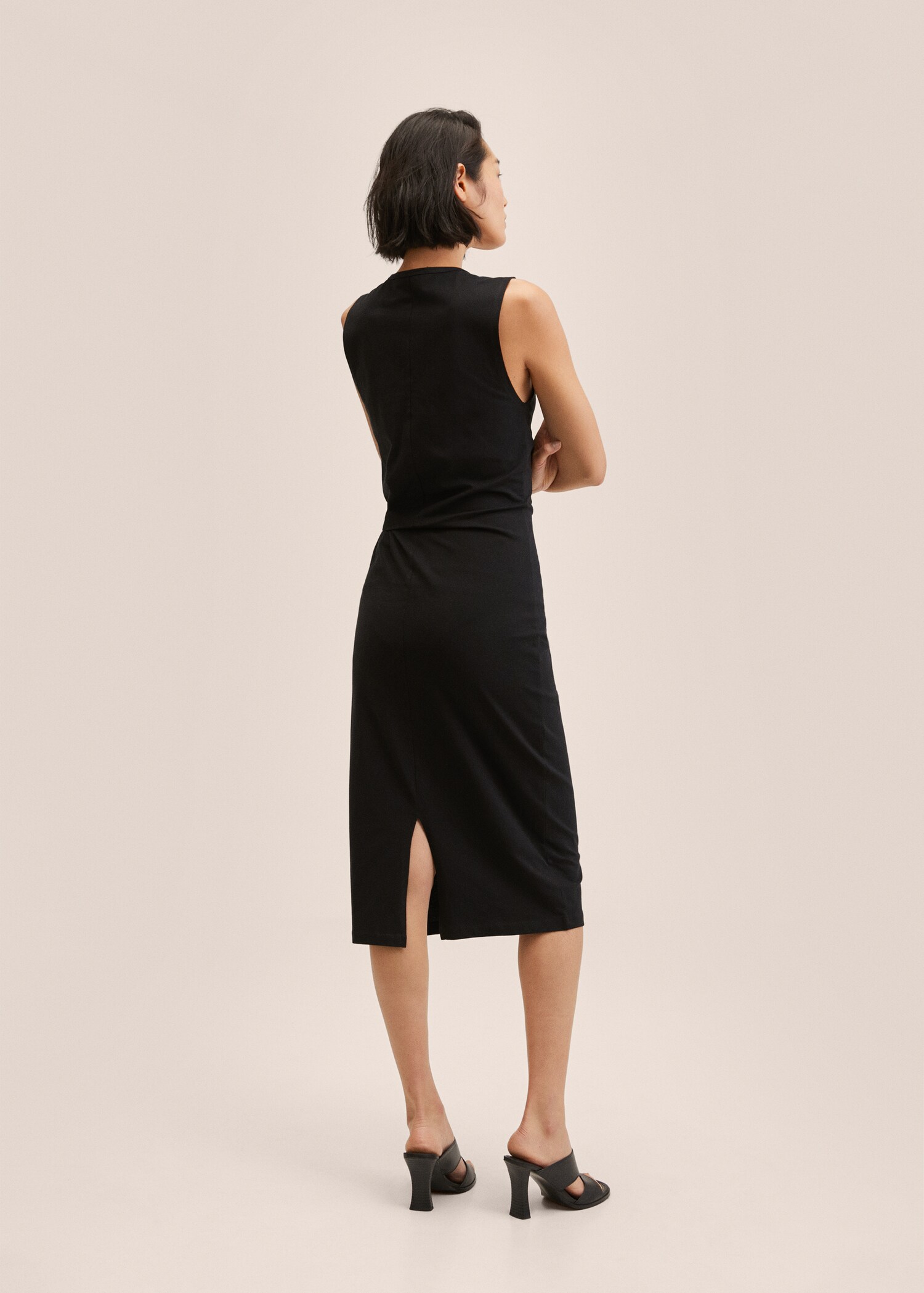 Robe coton nœud - Verso de l’article
