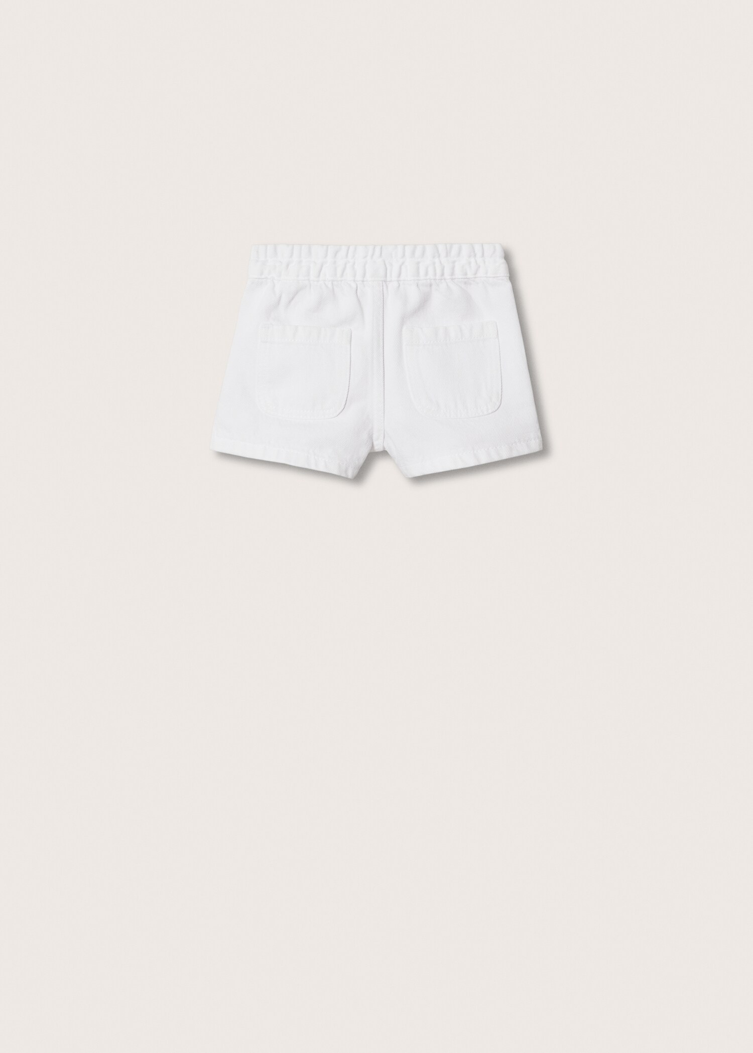 Šortky denim s knoflíky - Zadní strana zboží
