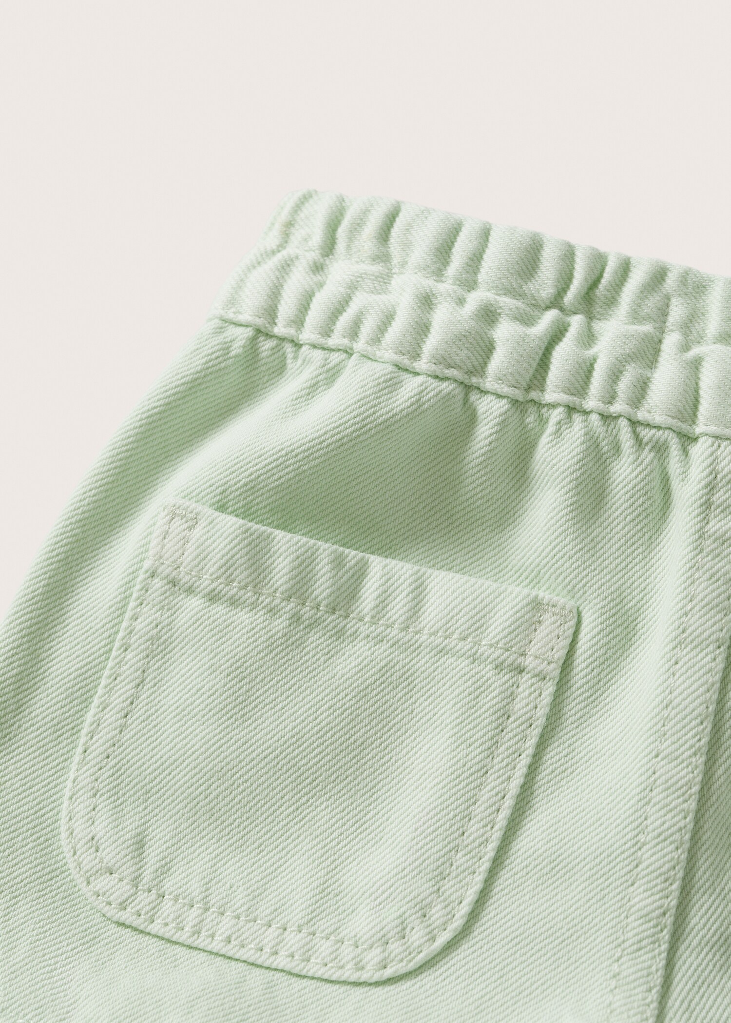 Šortky denim s knoflíky - Detail zboží 9