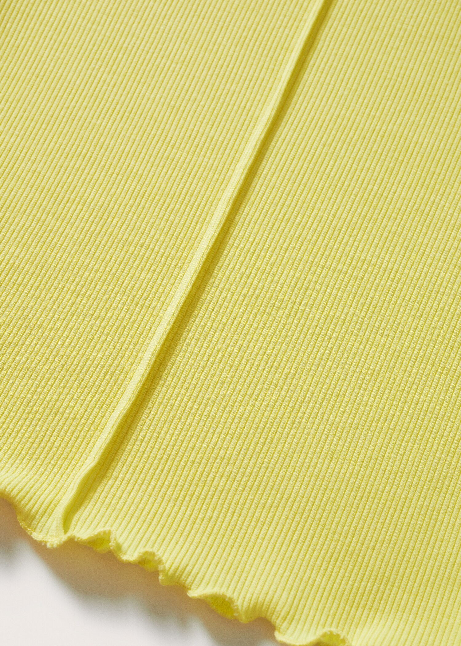 Tričko s vroubkovanými lemy - Detail zboží 8