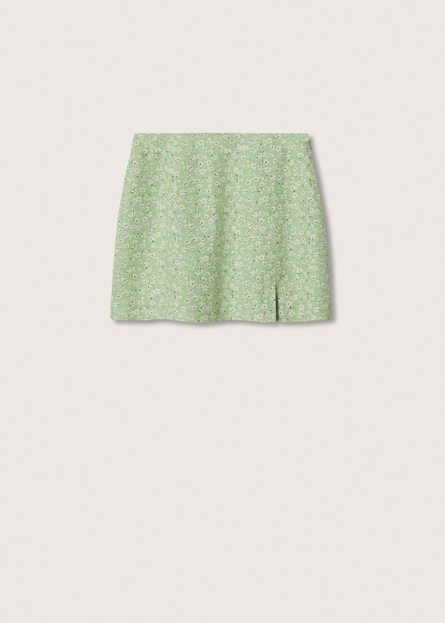 Floral print miniskirt - Article without model