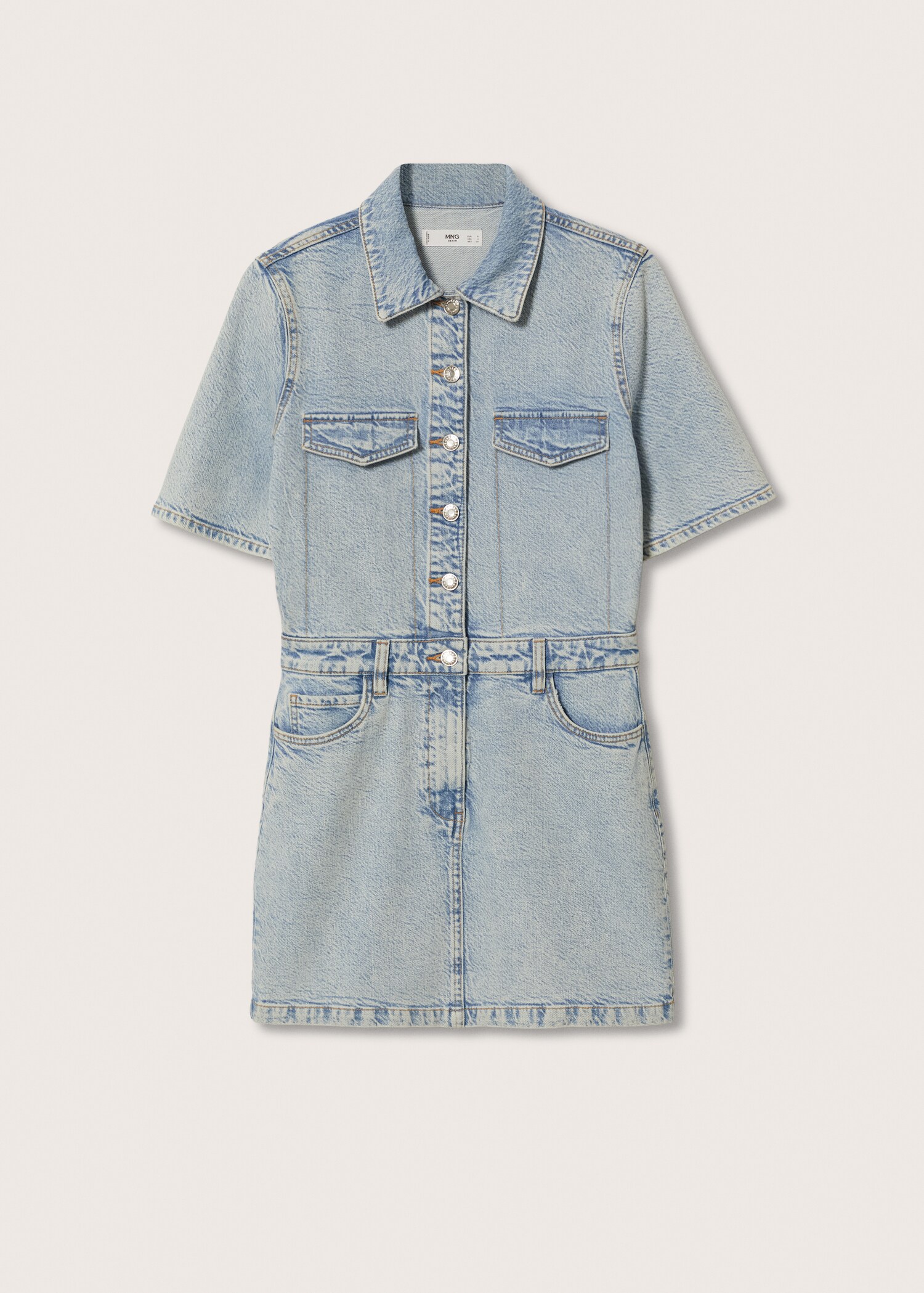 Denim shirt dress - Article without model