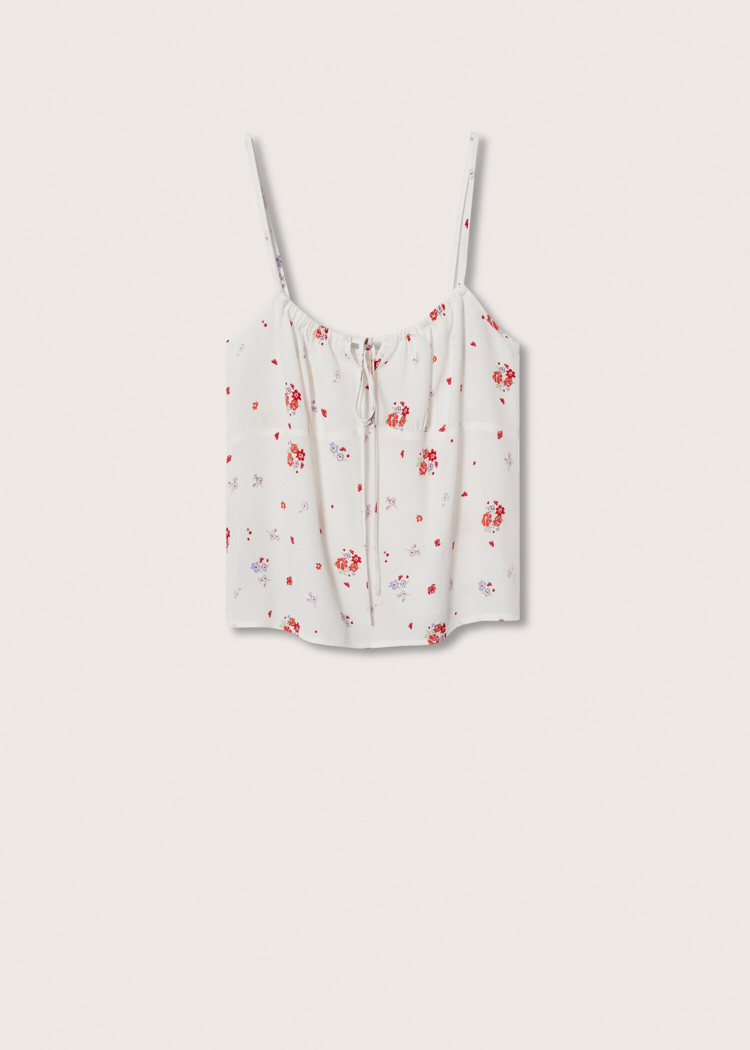 Top estampado floral - Artículo sin modelo