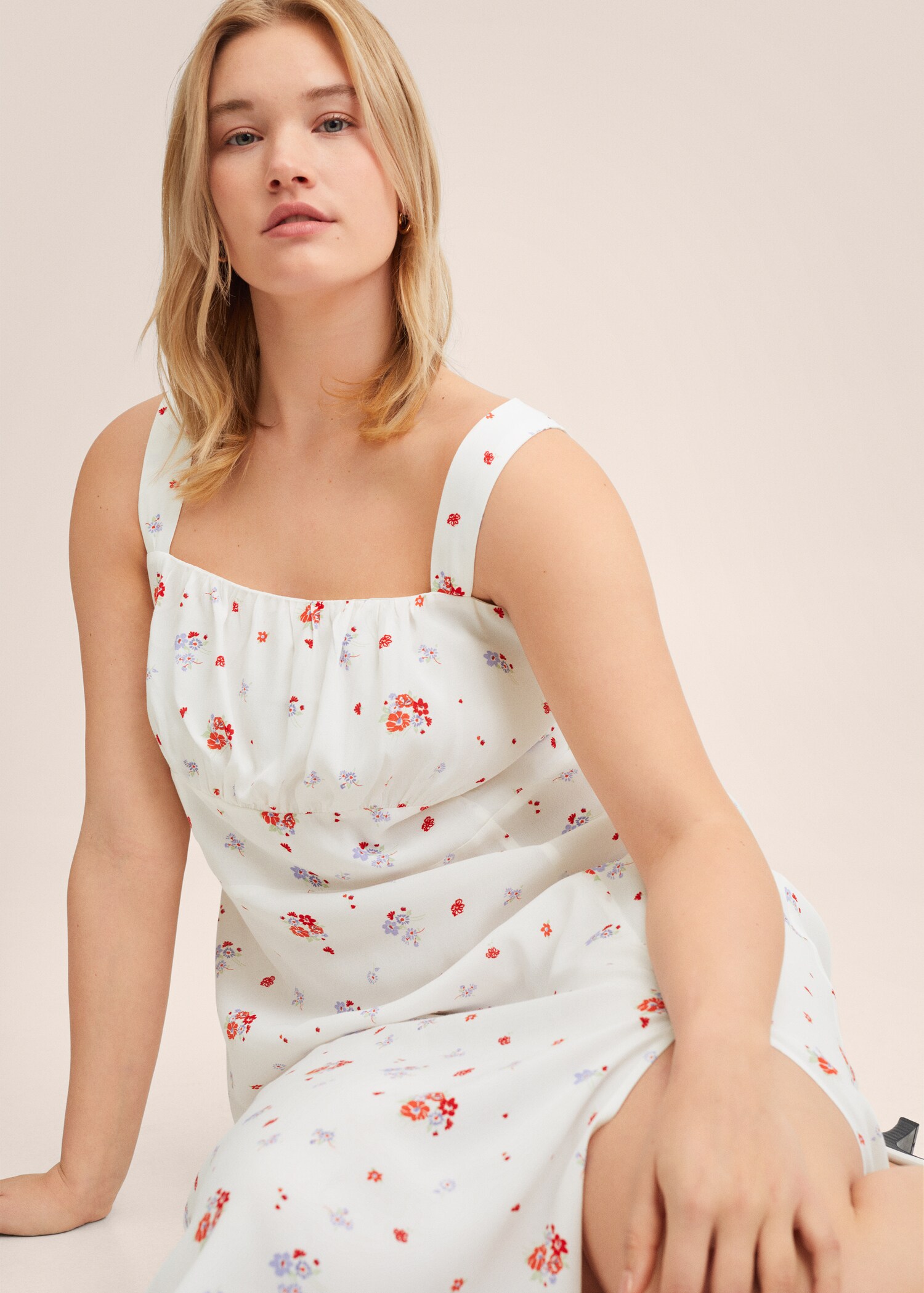 Vestido estampado floral - Detalle del artículo 4