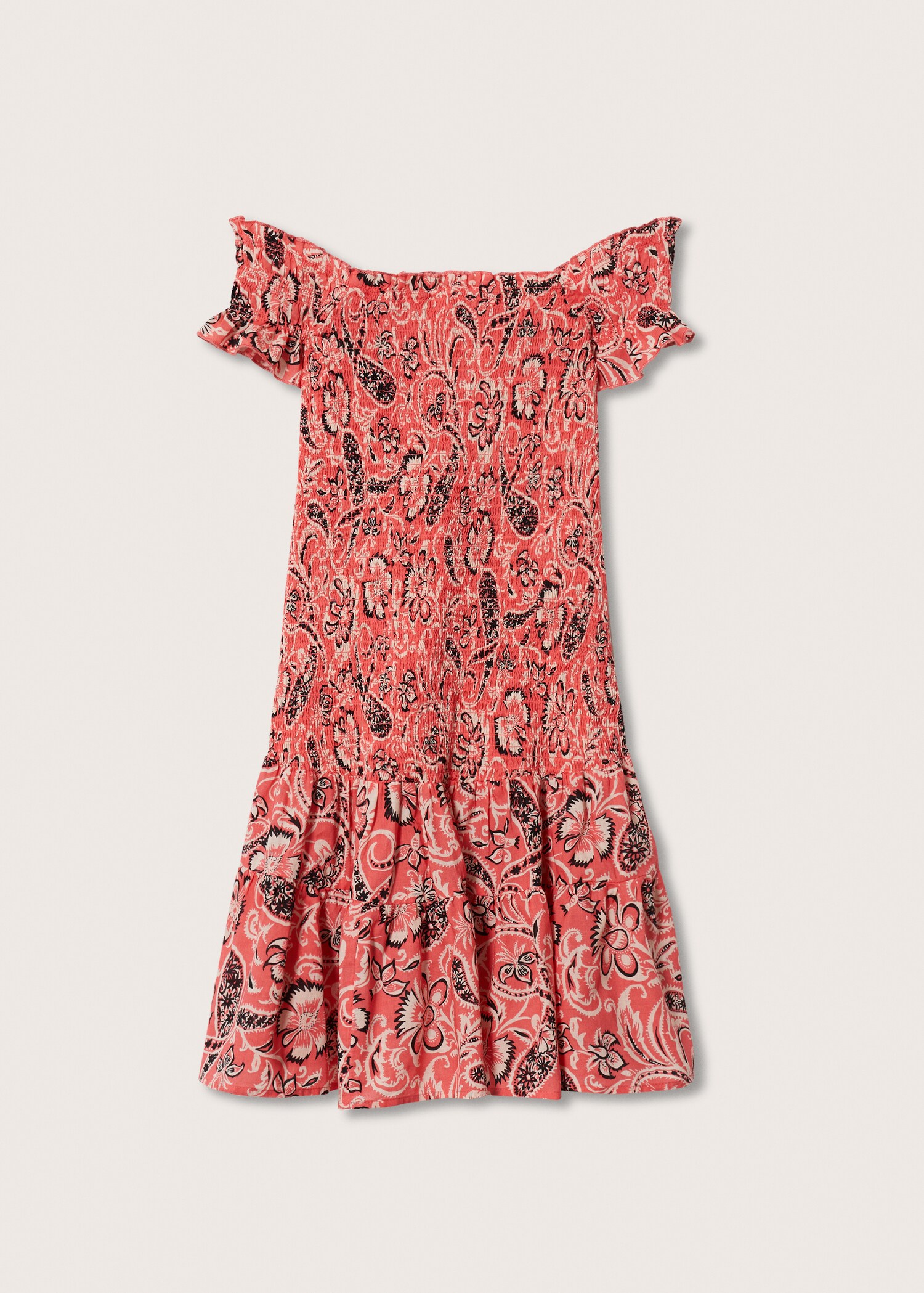 Vestido algodón estampado - Artículo sin modelo