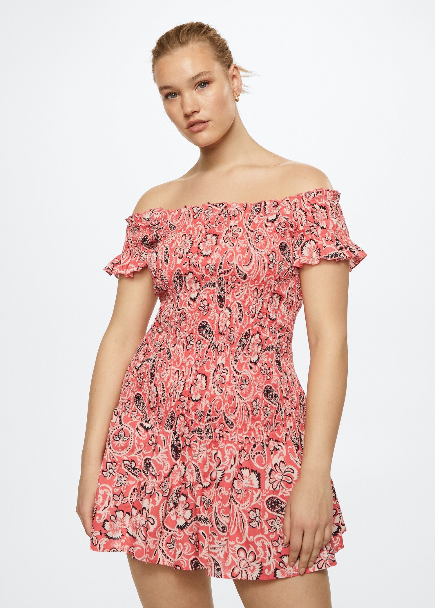 Vestido algodón estampado - Detalle del artículo 3