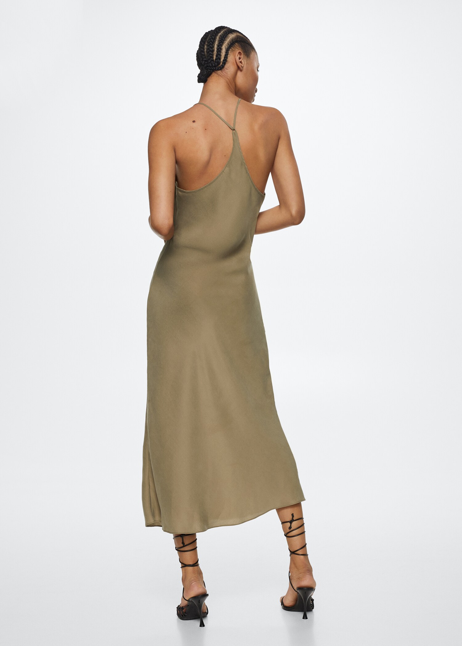 Flowy modal dress - Reverse of the article