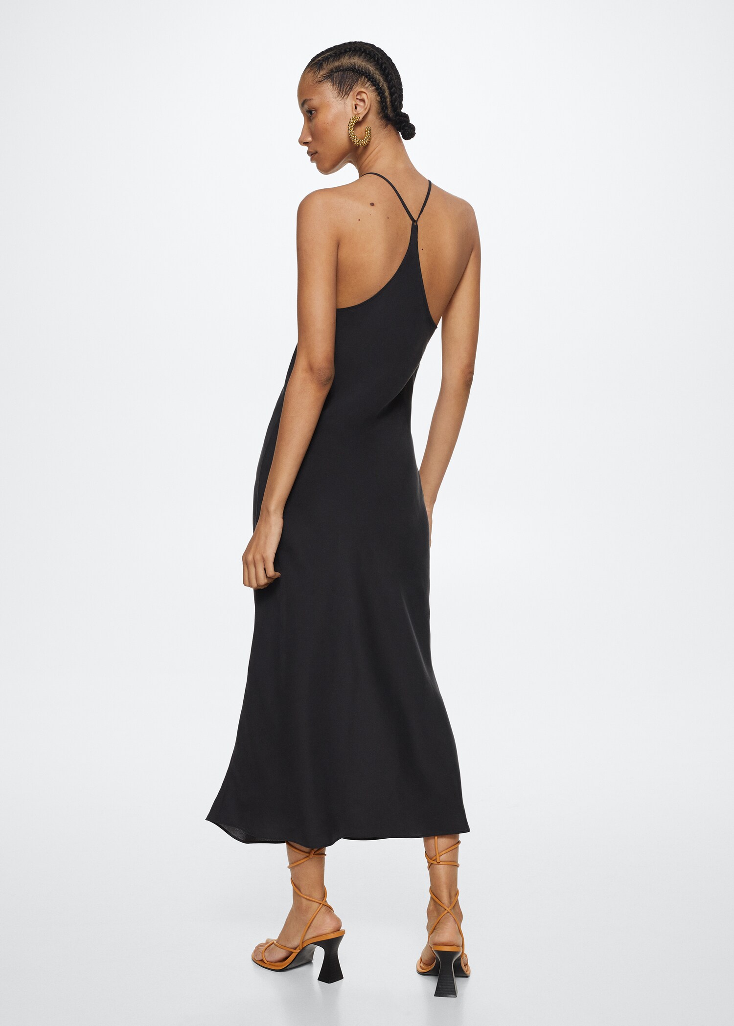 Flowy modal dress - Reverse of the article