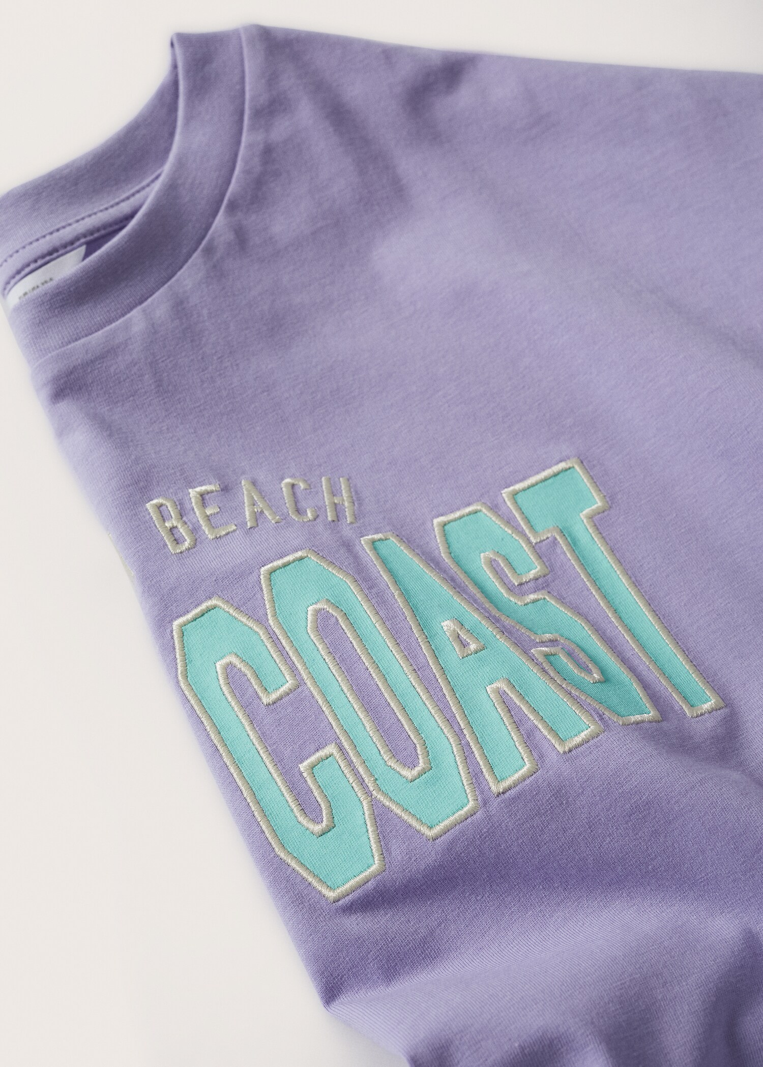 Message crop T-shirt - Details of the article 8