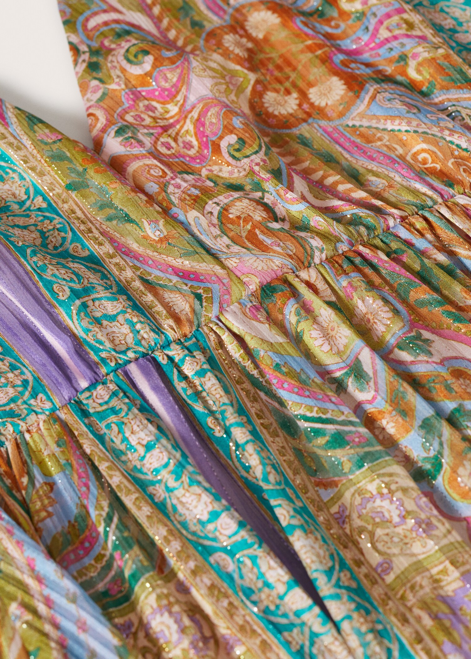 Paisley chiffon dress - Details of the article 8