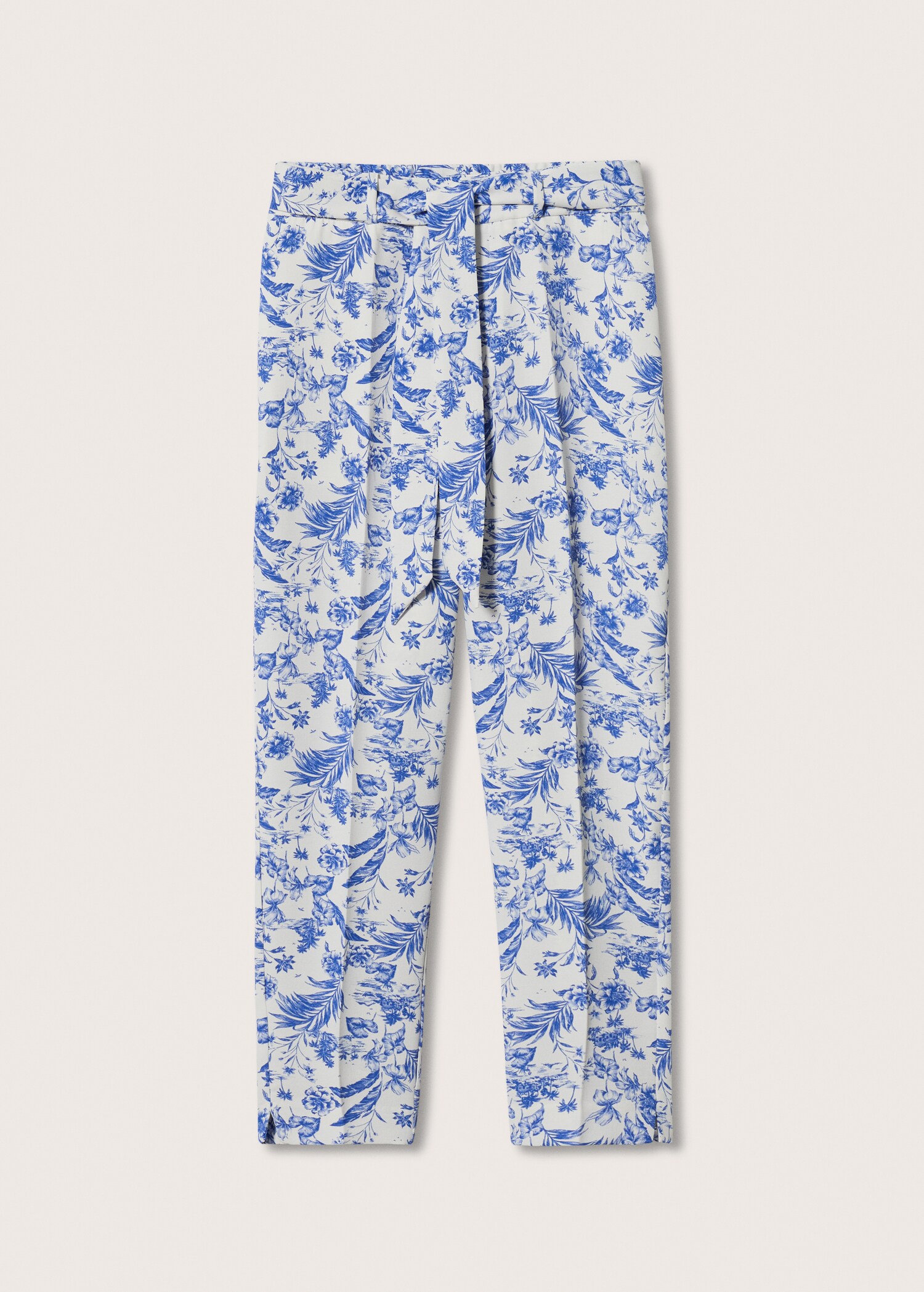 Bow printed trouser - Article without model