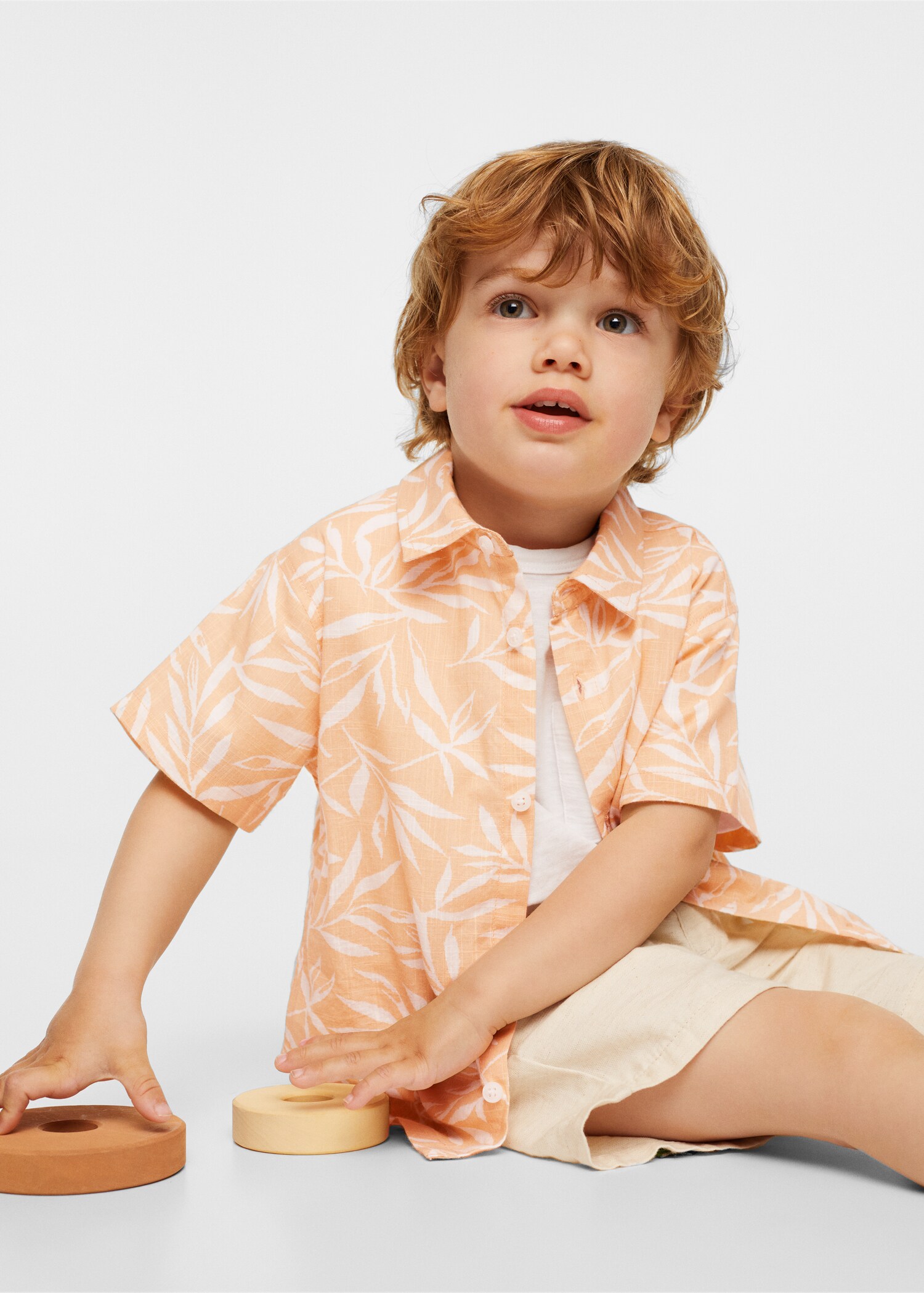 Tropical print shirt - Medium plane