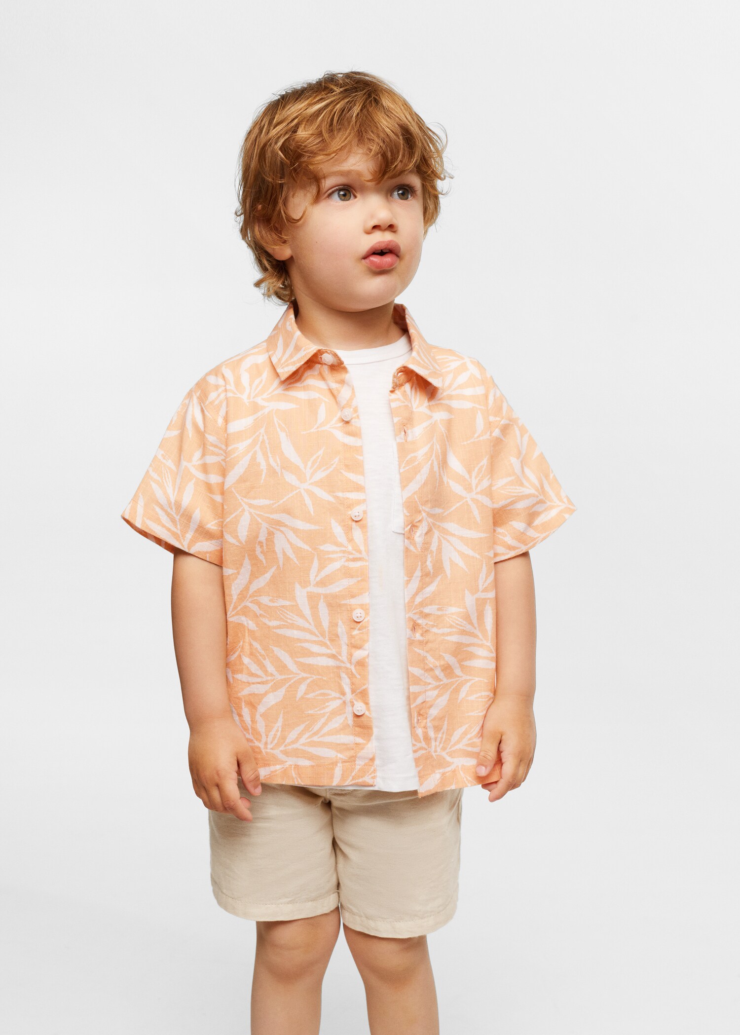 Tropical print shirt - Details of the article 1
