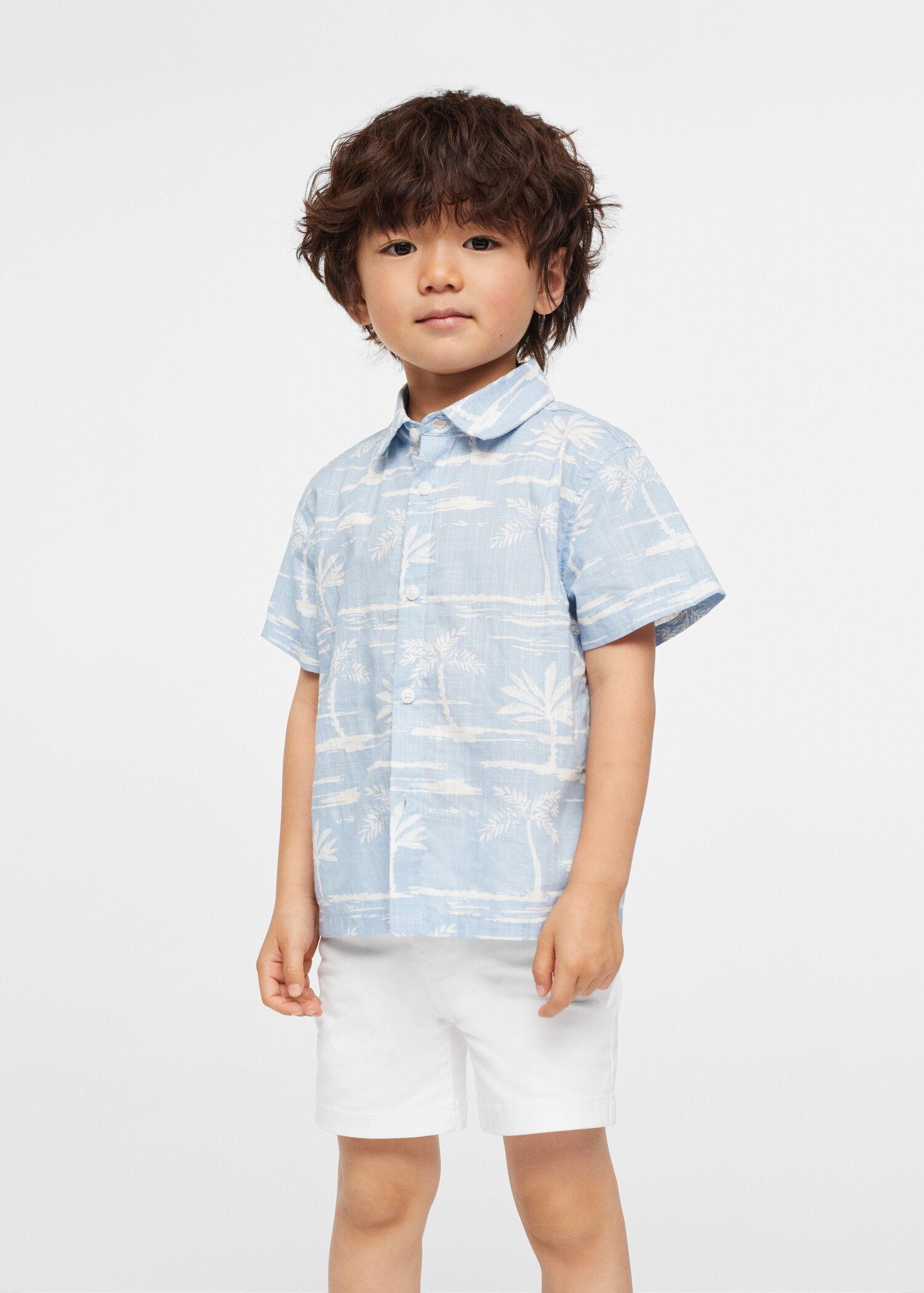 Tropical print shirt - Details of the article 1