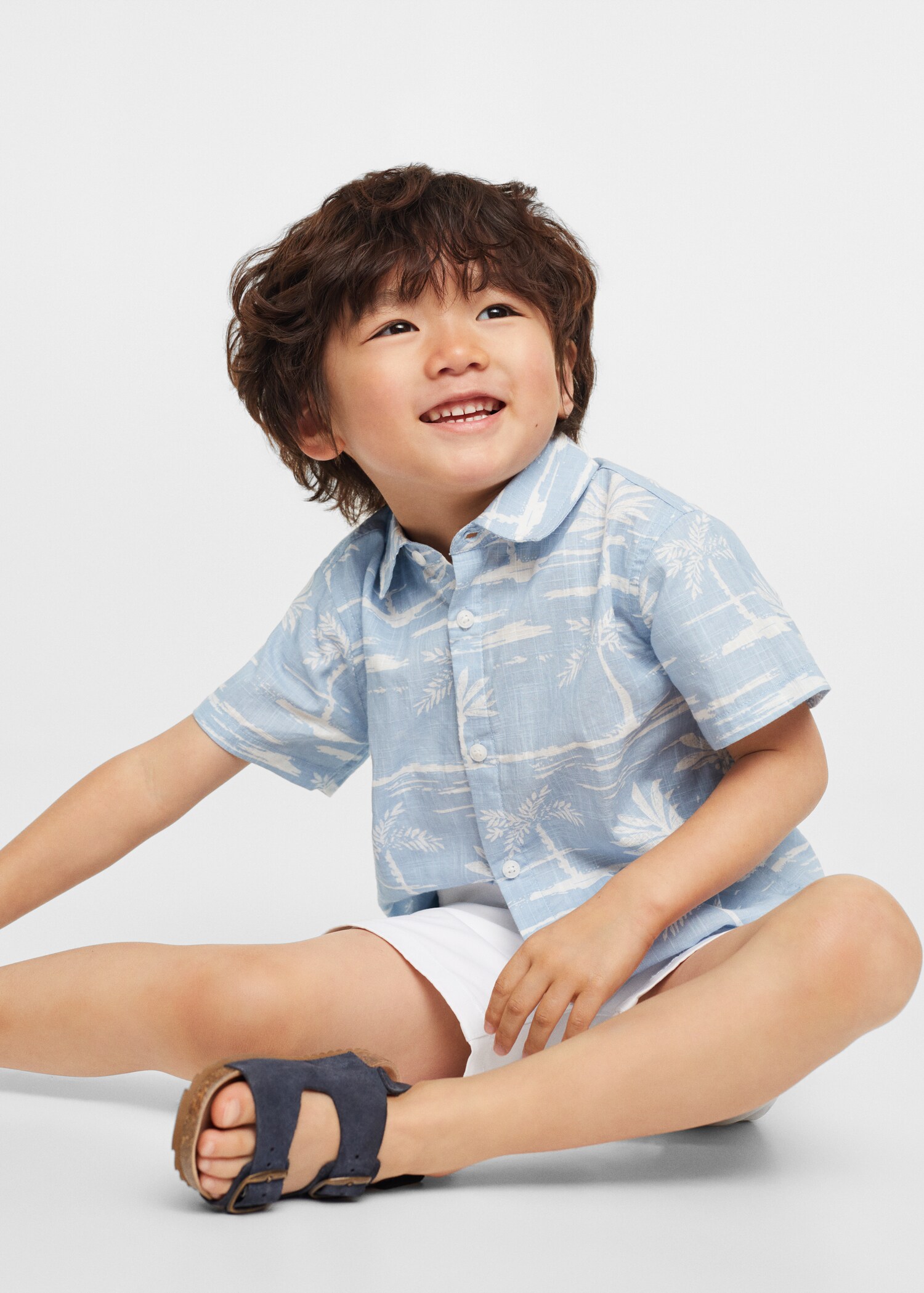 Tropical print shirt - Details of the article 2