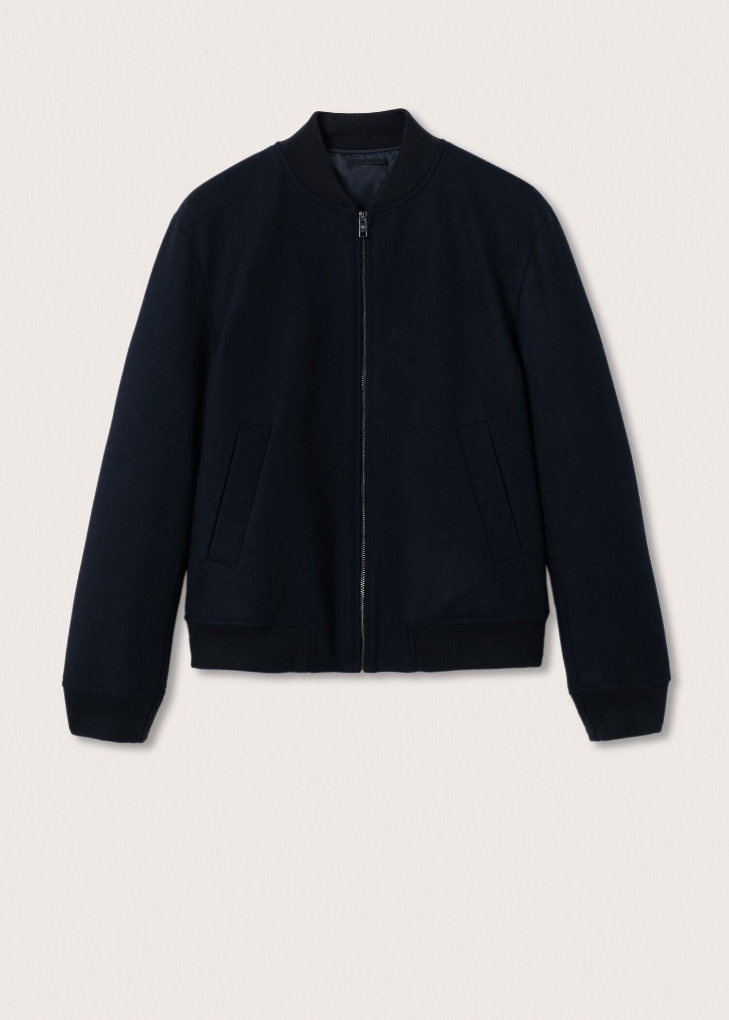 Bunda bomber z recyklované vlny - Zboží bez modelu