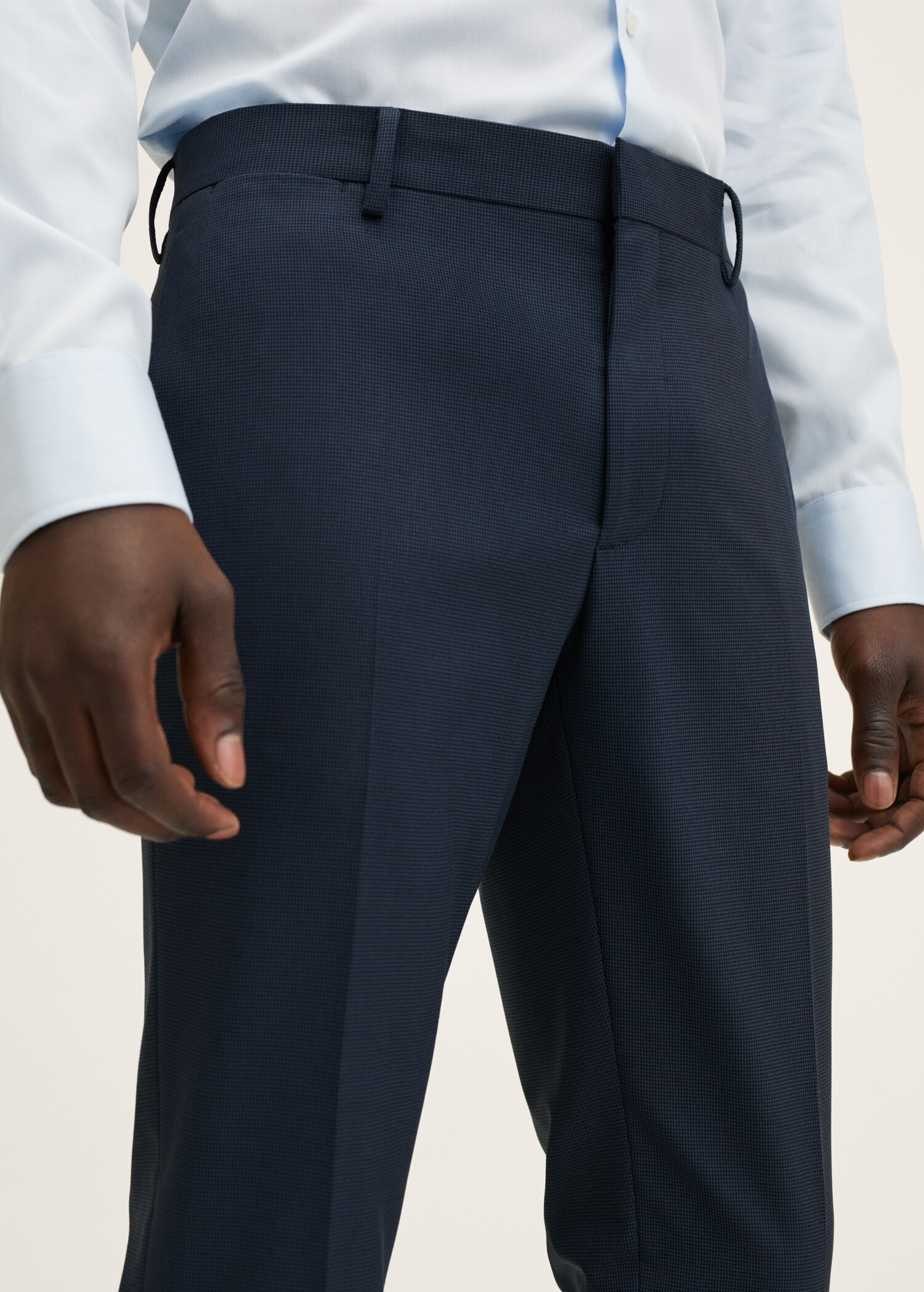 Oblekové kalhoty super slim fit - Detail zboží 1