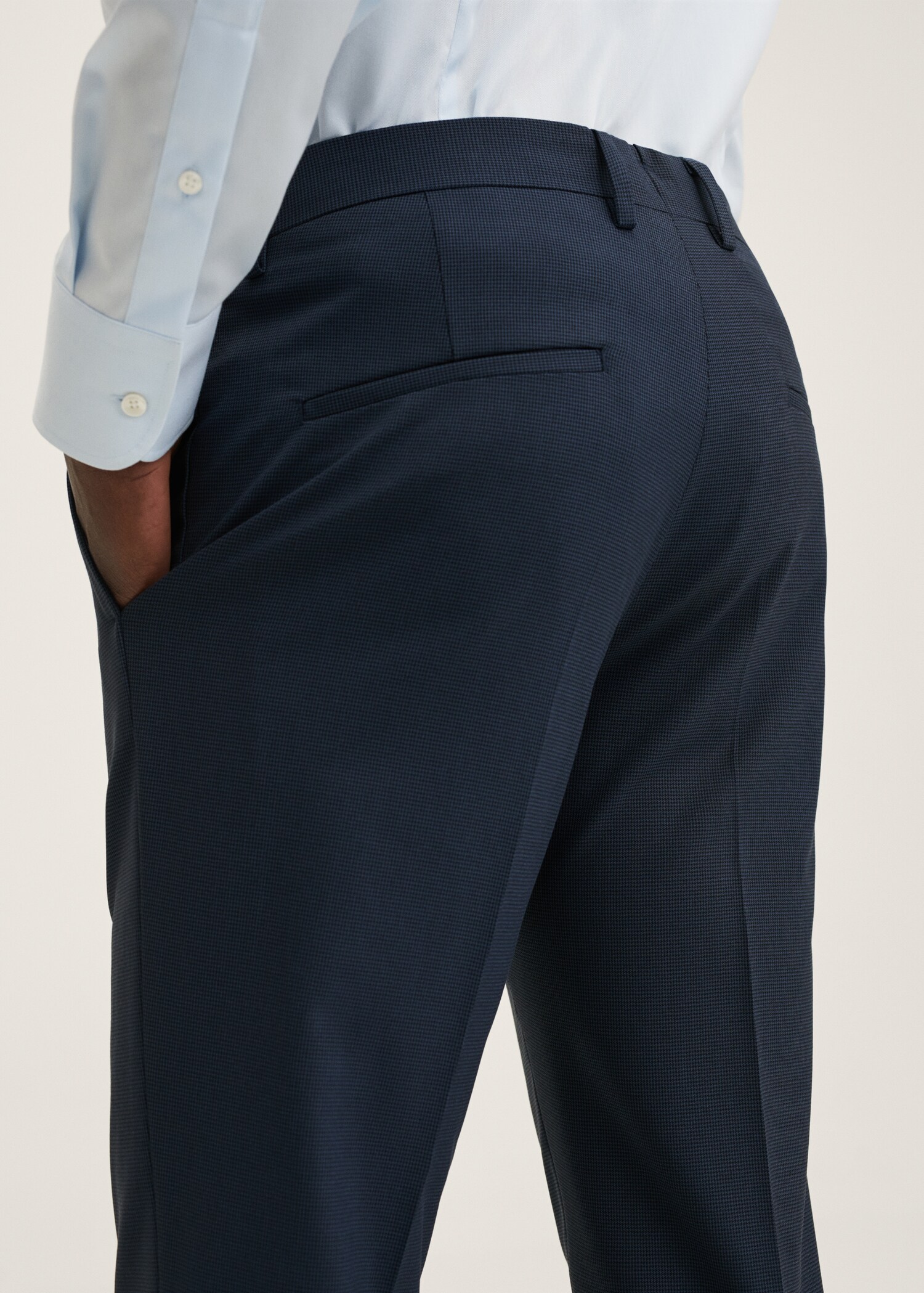 Oblekové kalhoty super slim fit - Detail zboží 2