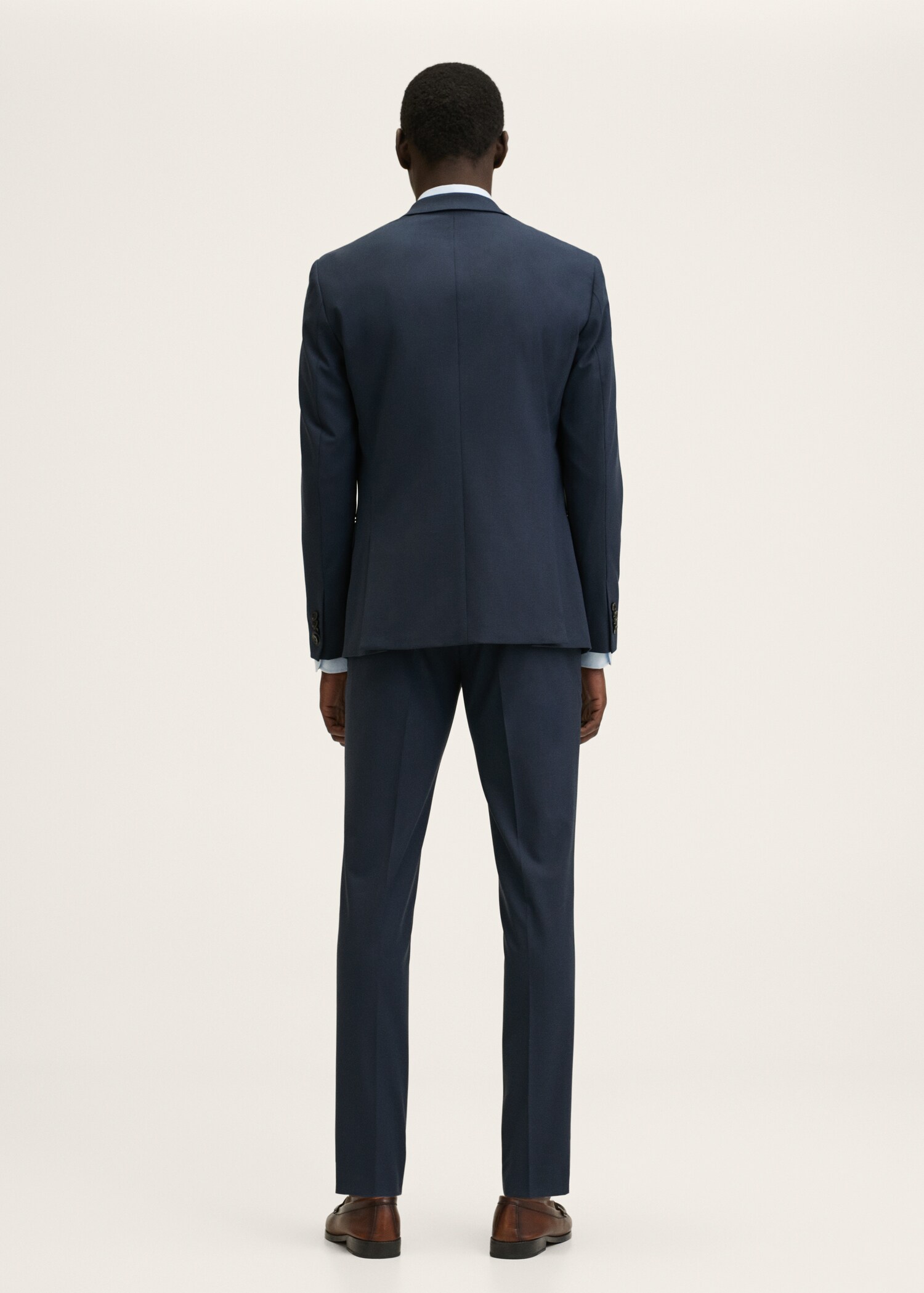 Oblekové kalhoty super slim fit - Zadní strana zboží
