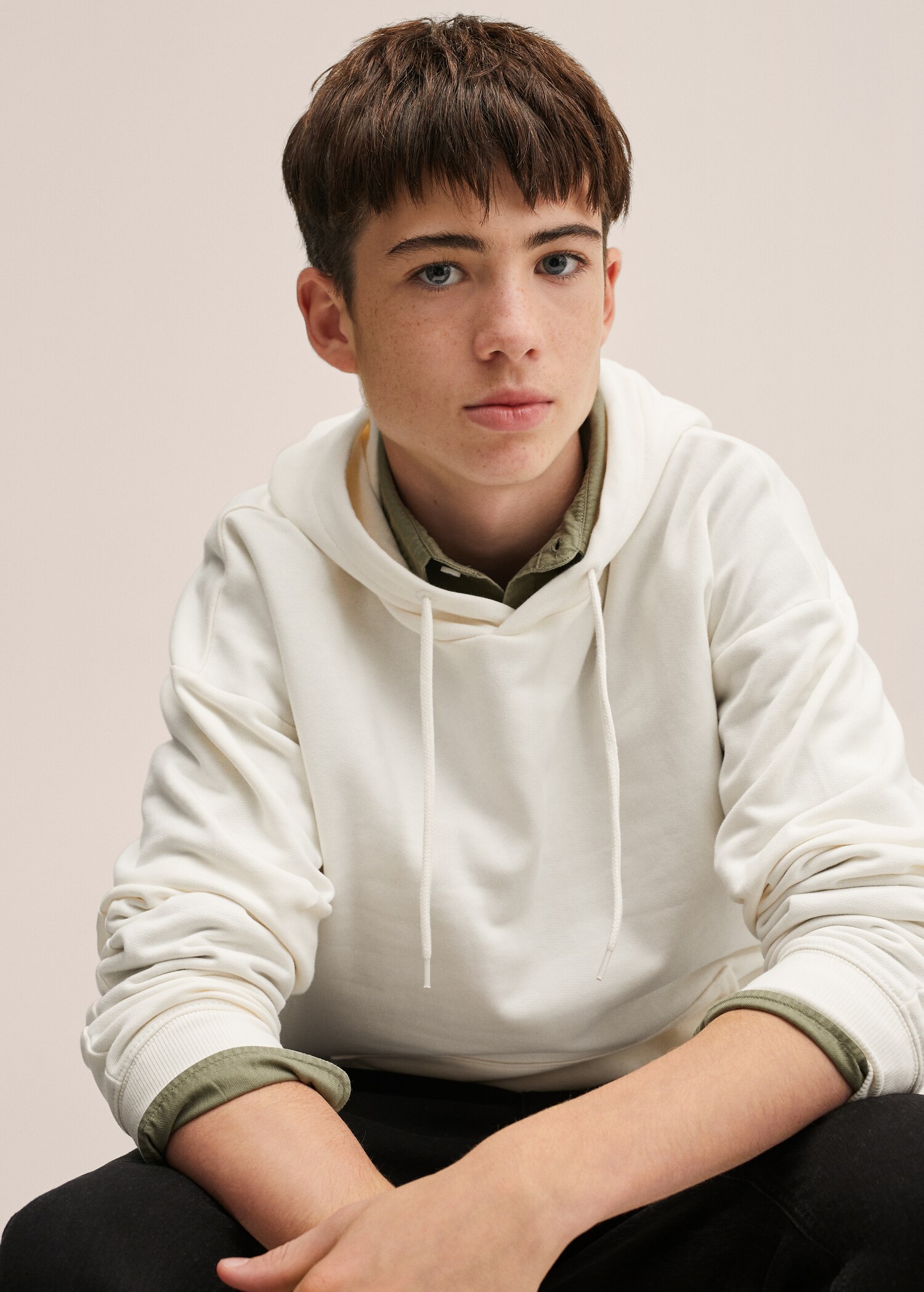 Hoodie cotton sweatshirt - Details of the article 1