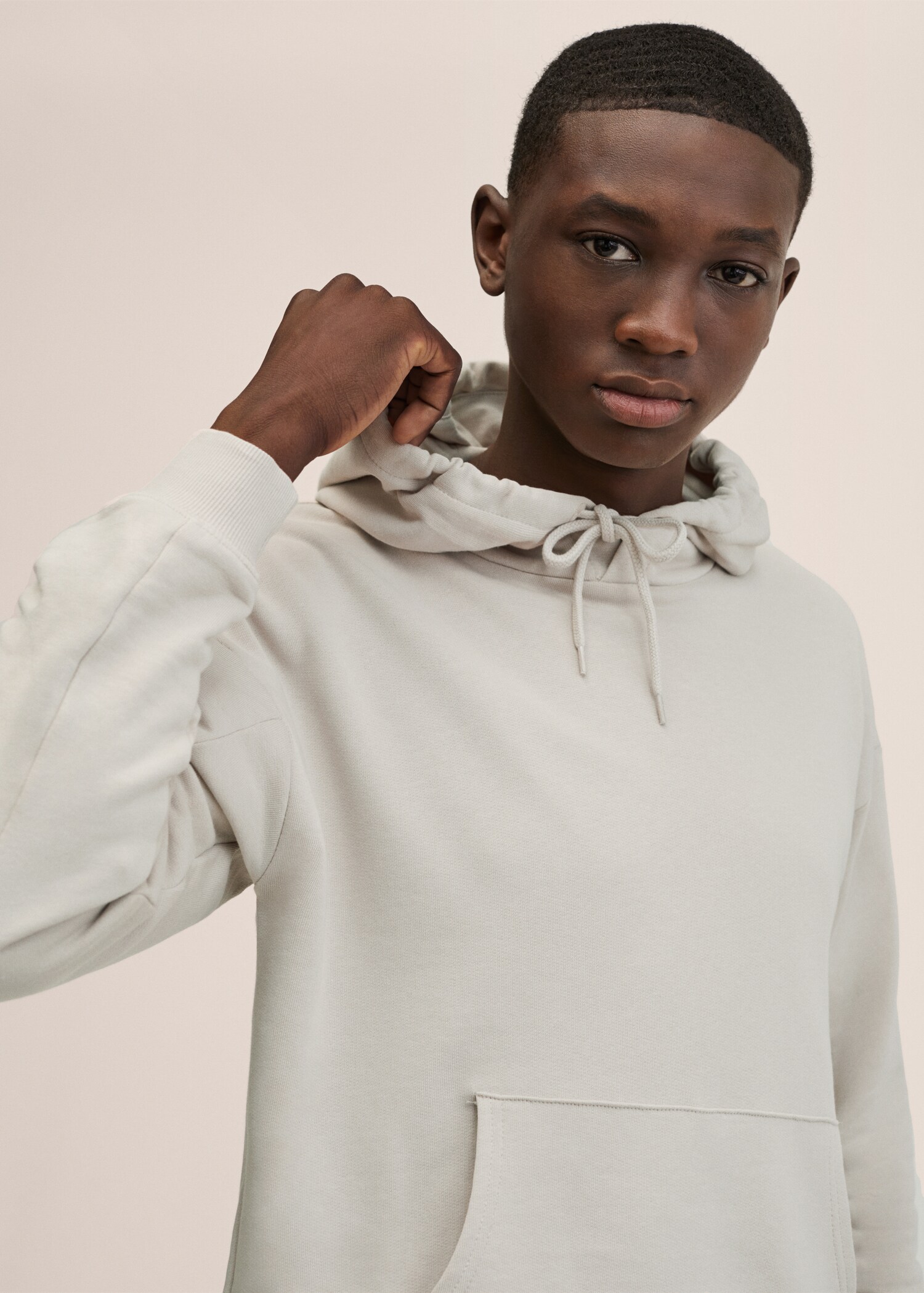 Hoodie cotton sweatshirt - Details of the article 1
