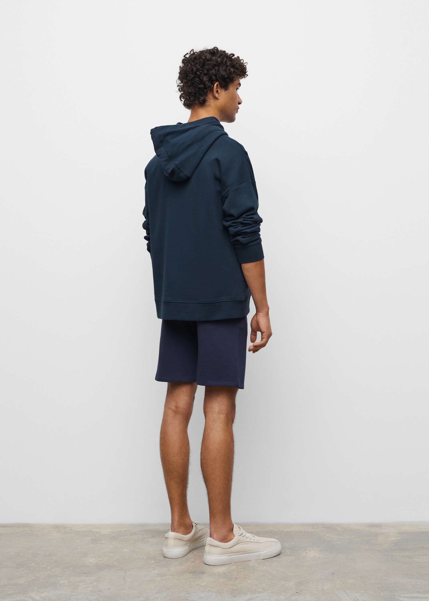 Hoodie cotton sweatshirt - Reverse of the article