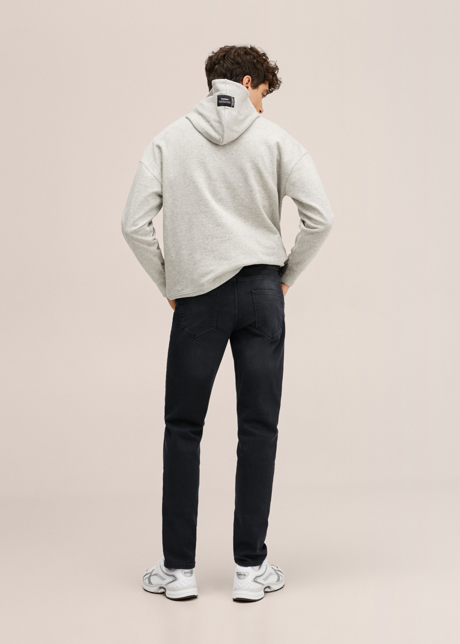 Skinny Jeans mit Zierrissen - Rückseite des Artikels