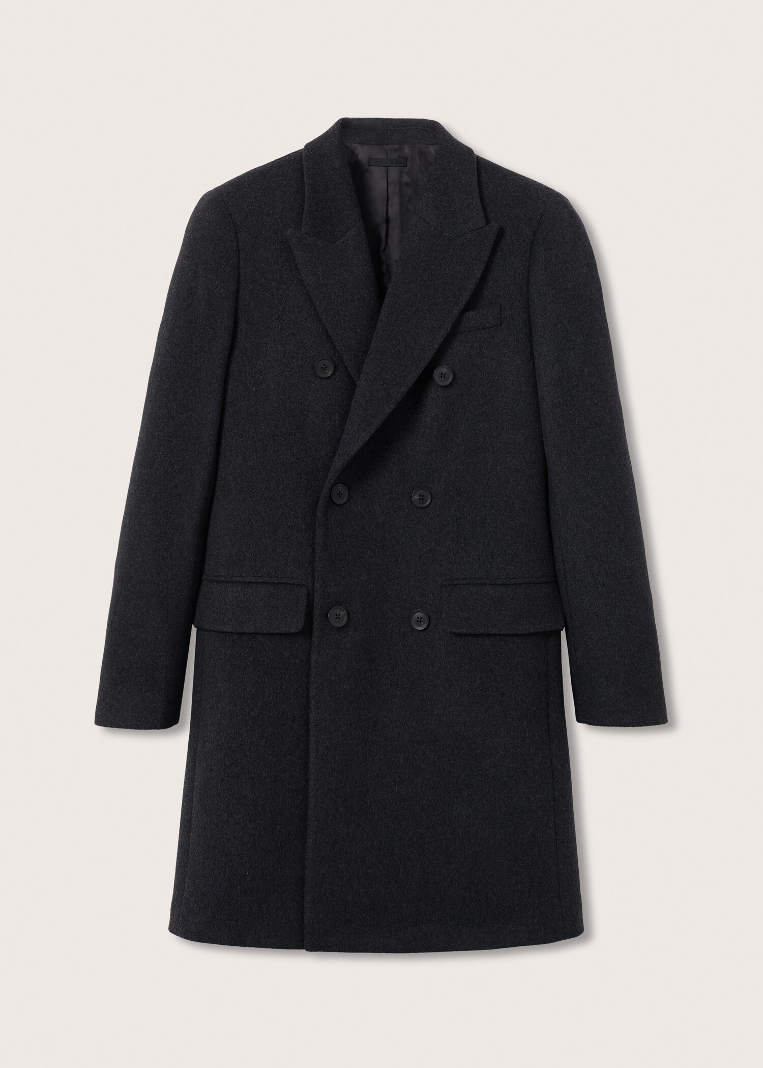 Manteau croisé laine - Article sans modèle