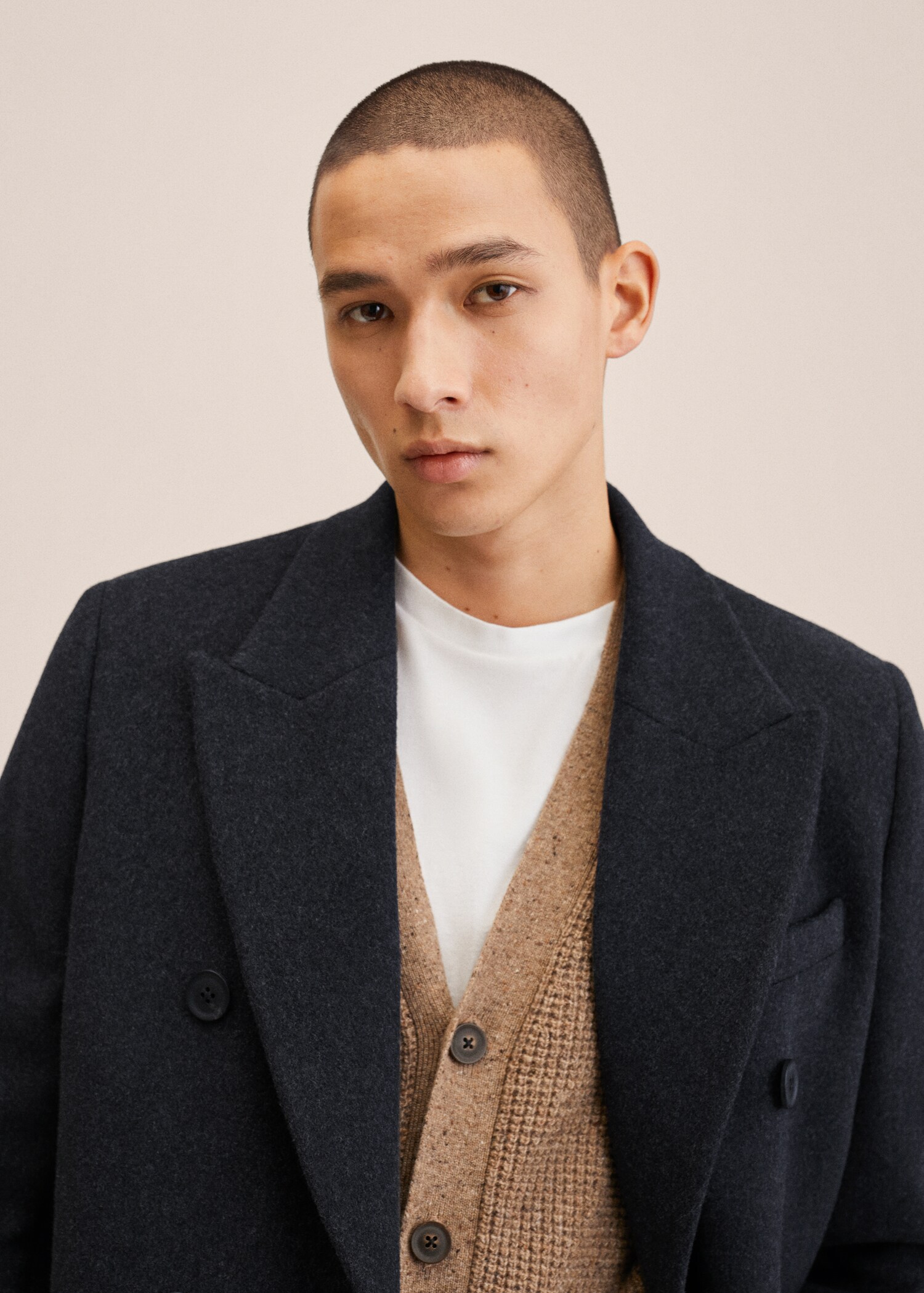 Manteau croisé laine - Détail de l'article 1