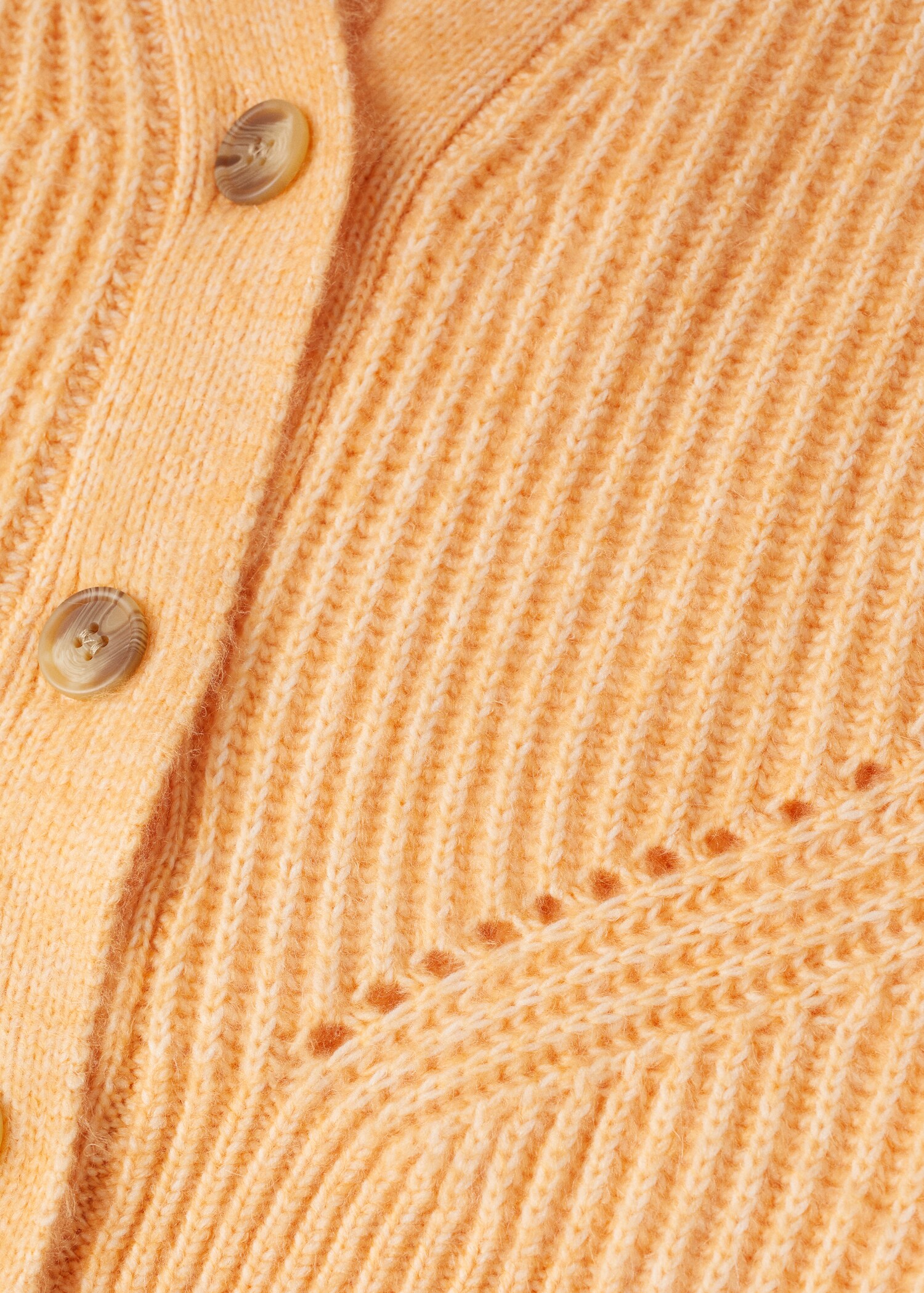 Ribbed knit cardigan - Details of the article 8