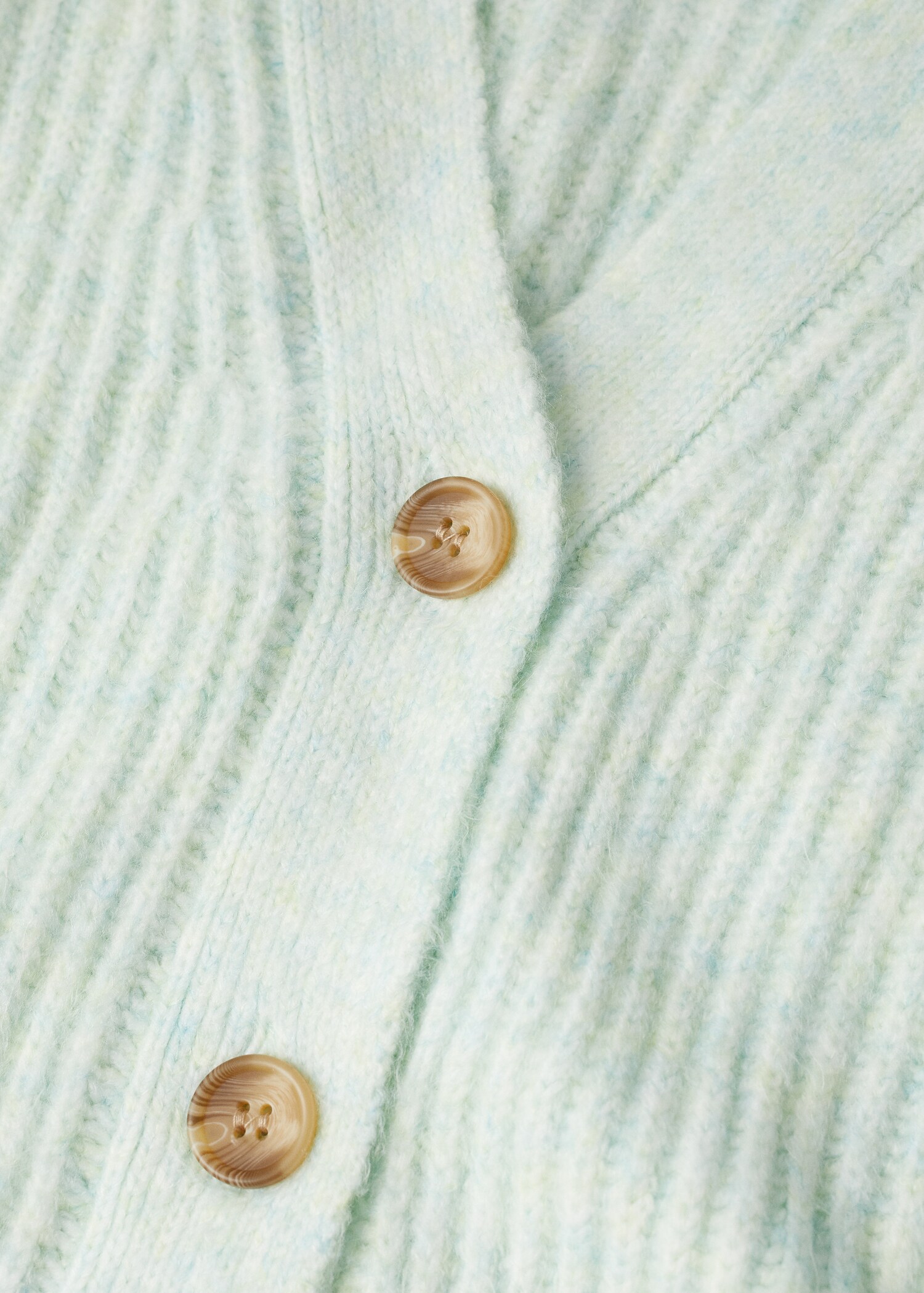 Ribbed knit cardigan - Details of the article 8