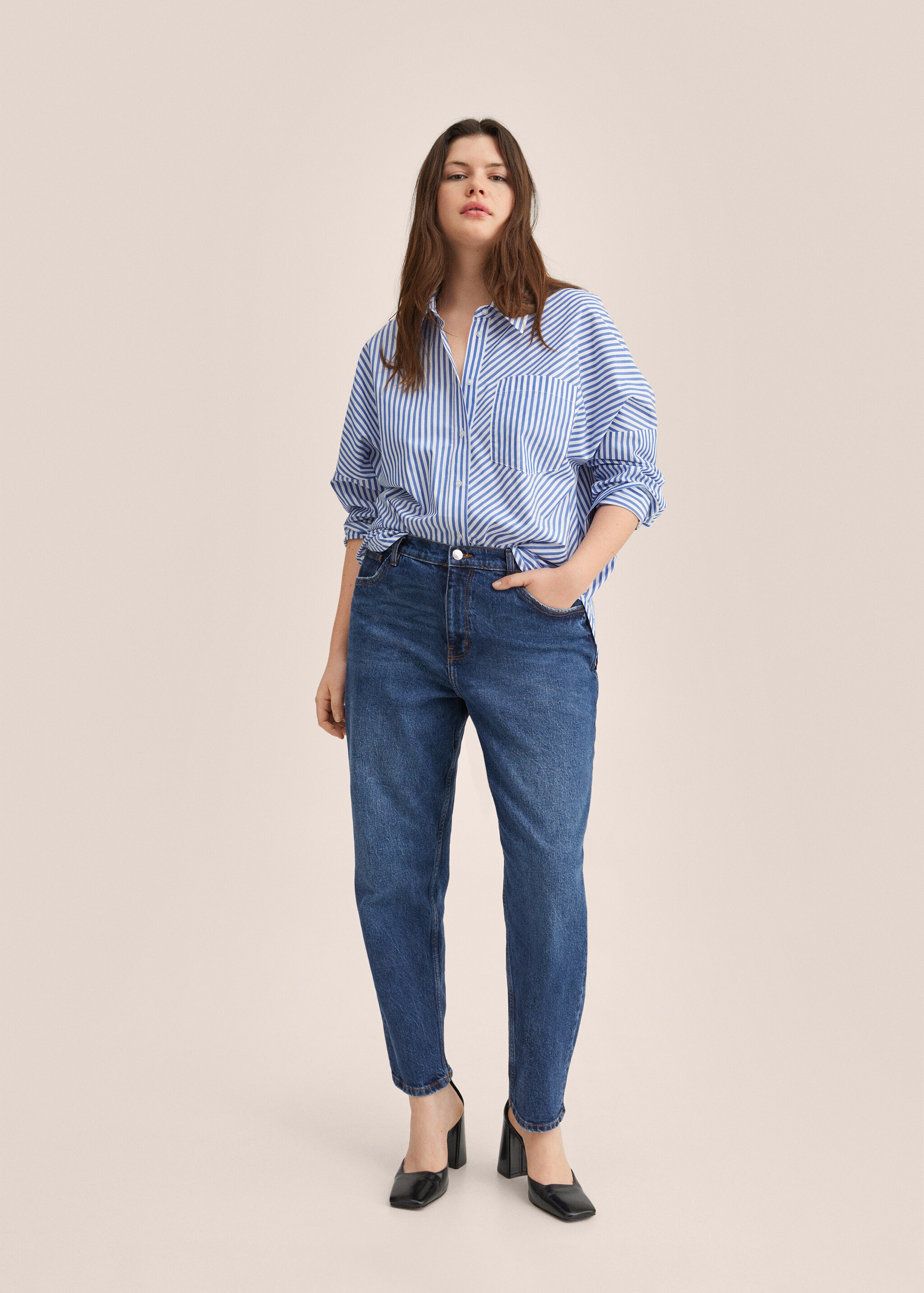 Mom comfort high-rise jeans - Details of the article 3