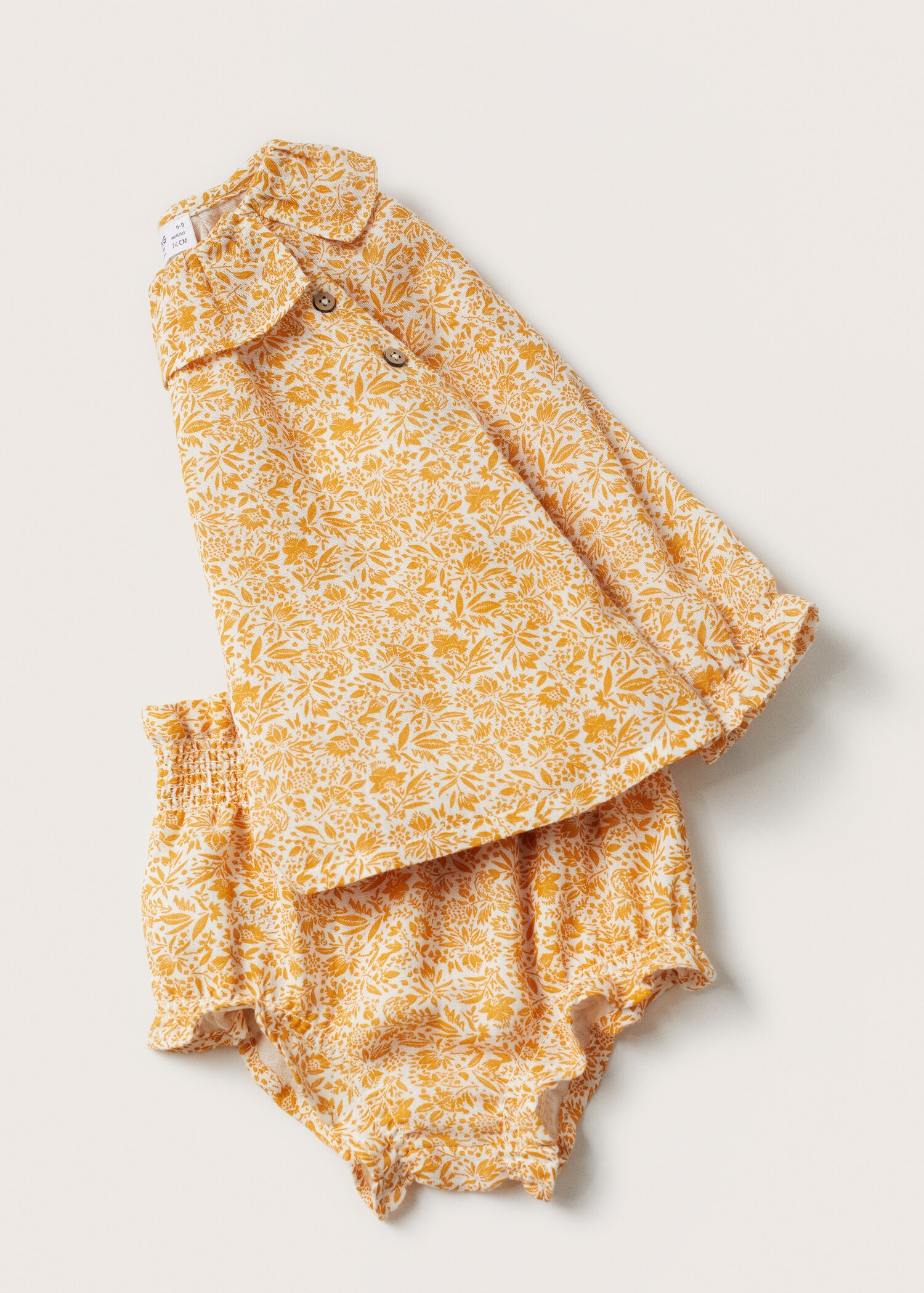 Printed blouse and nappy cover  - Details of the article 7