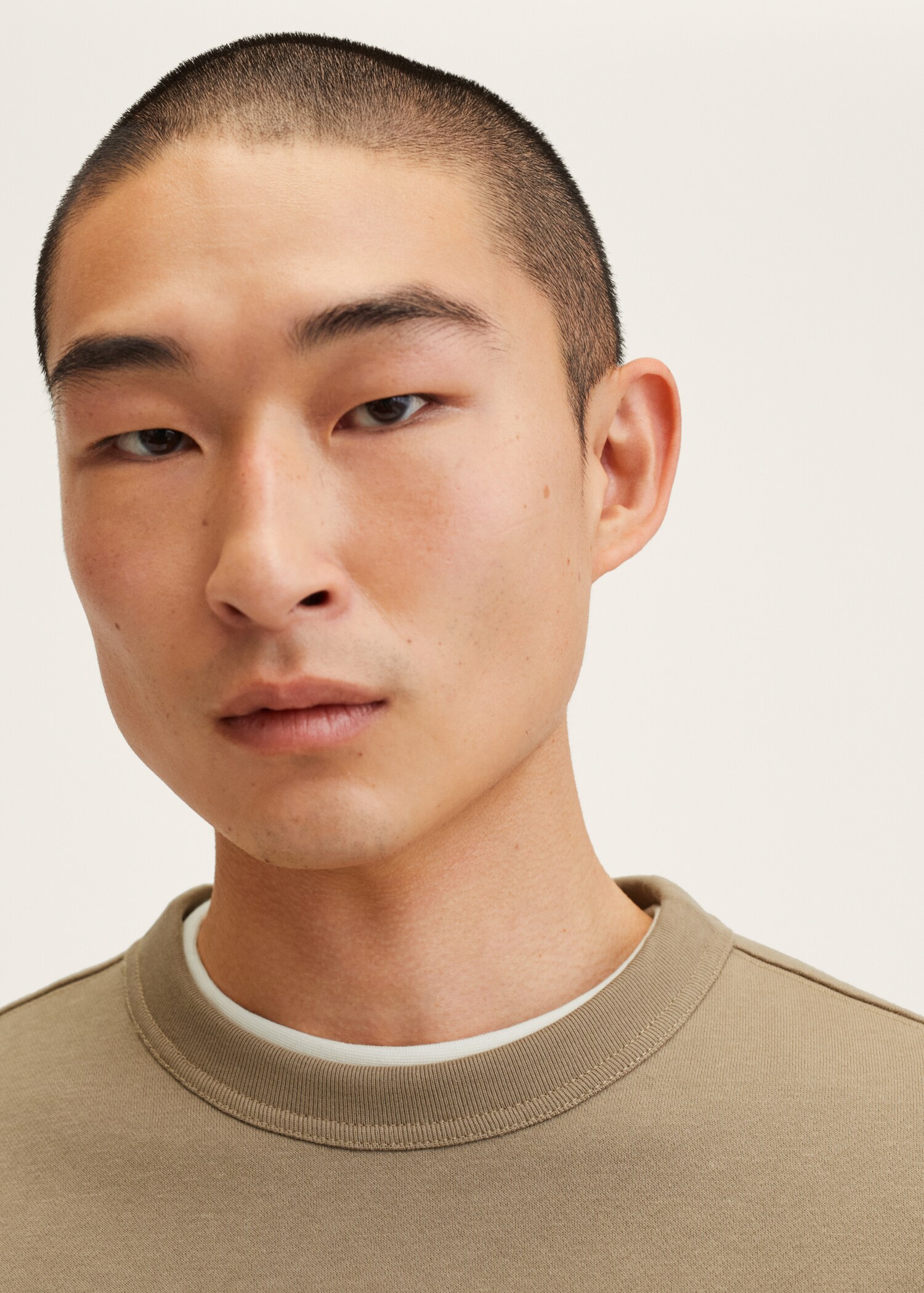 Plush cotton sweatshirt - Details of the article 1