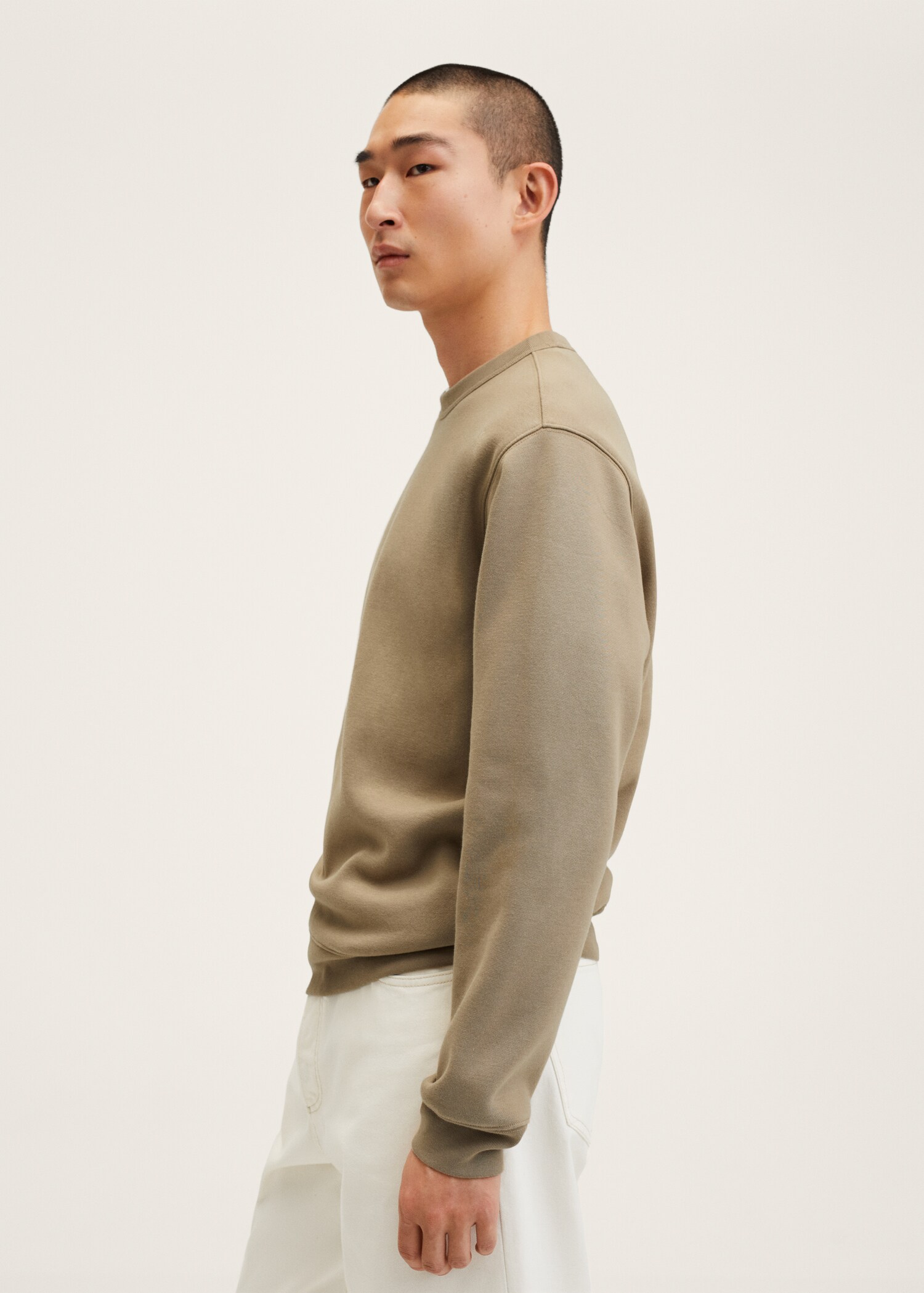 Plush cotton sweatshirt - Details of the article 2