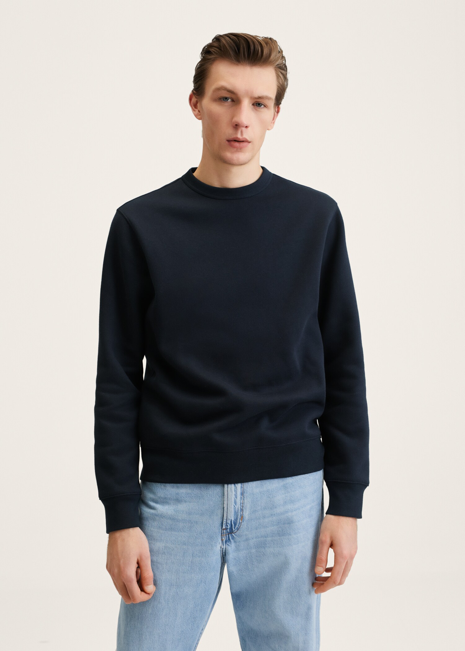Plush cotton sweatshirt - Medium plane