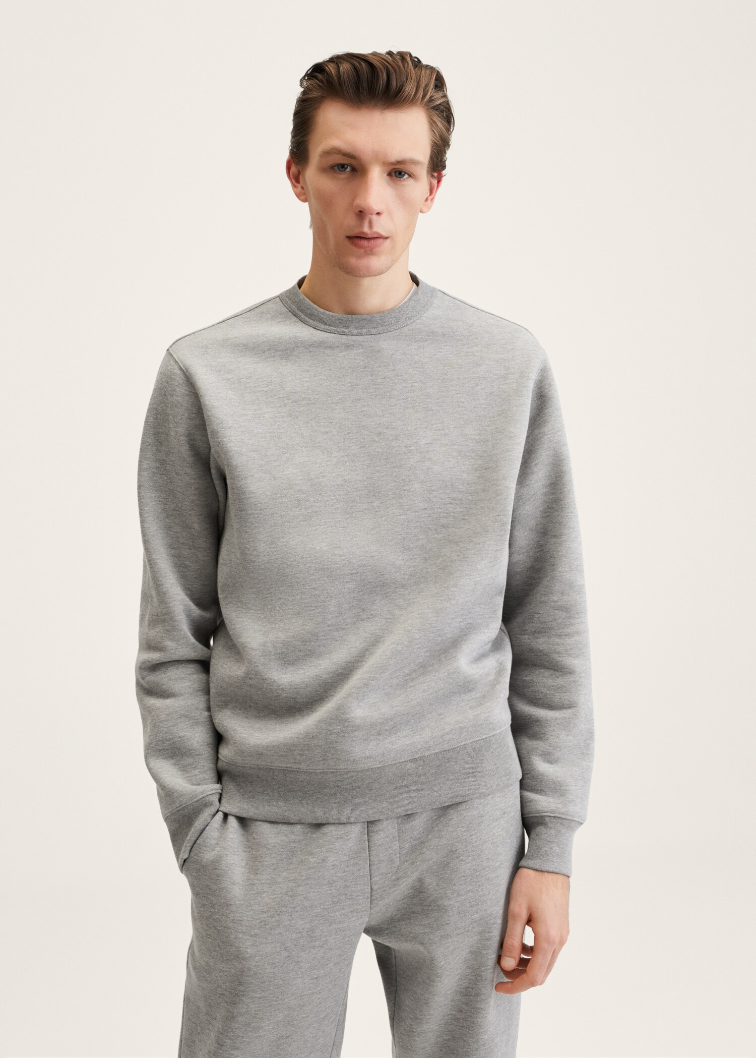 Plush cotton sweatshirt - Medium plane