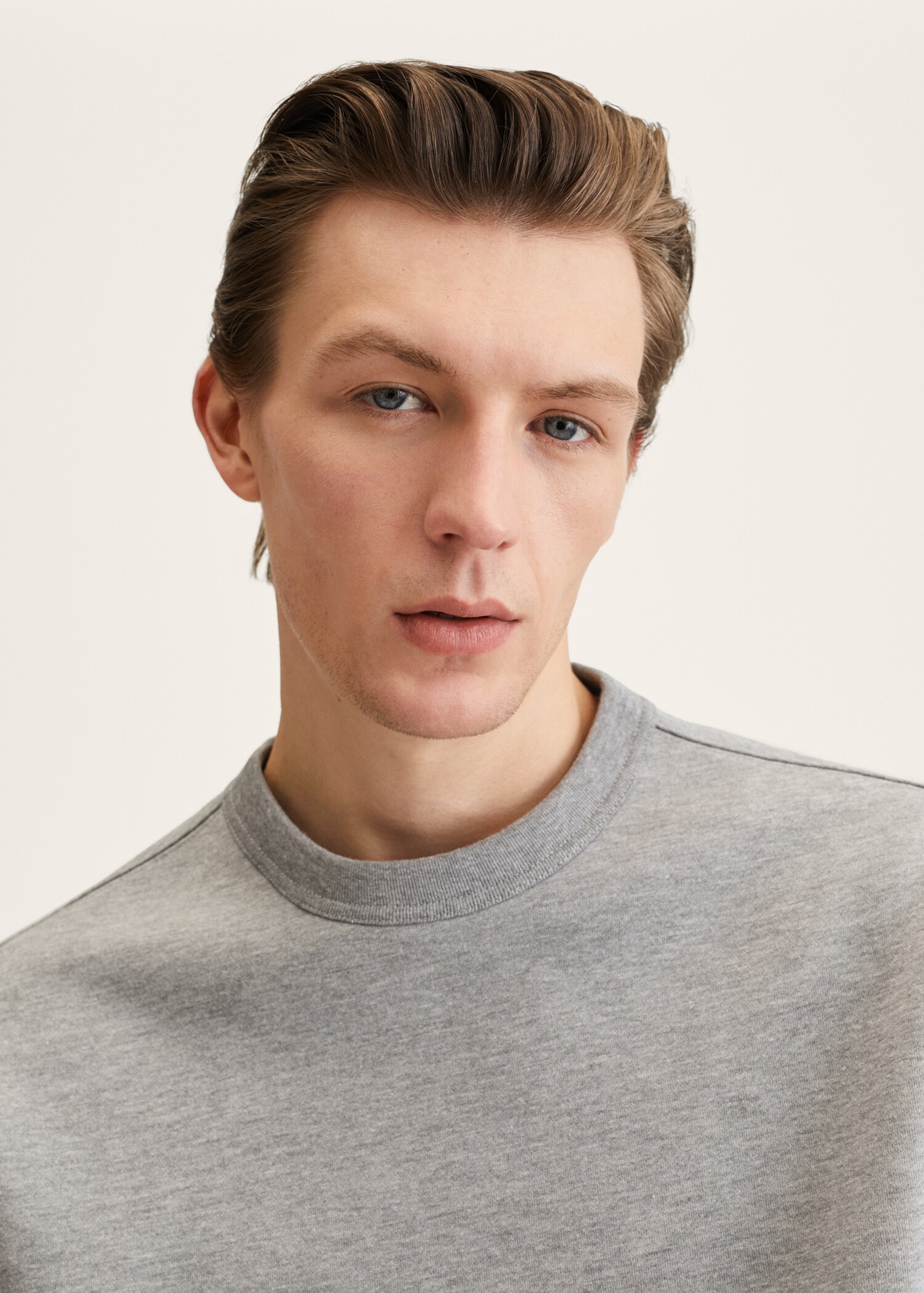 Plush cotton sweatshirt - Details of the article 1