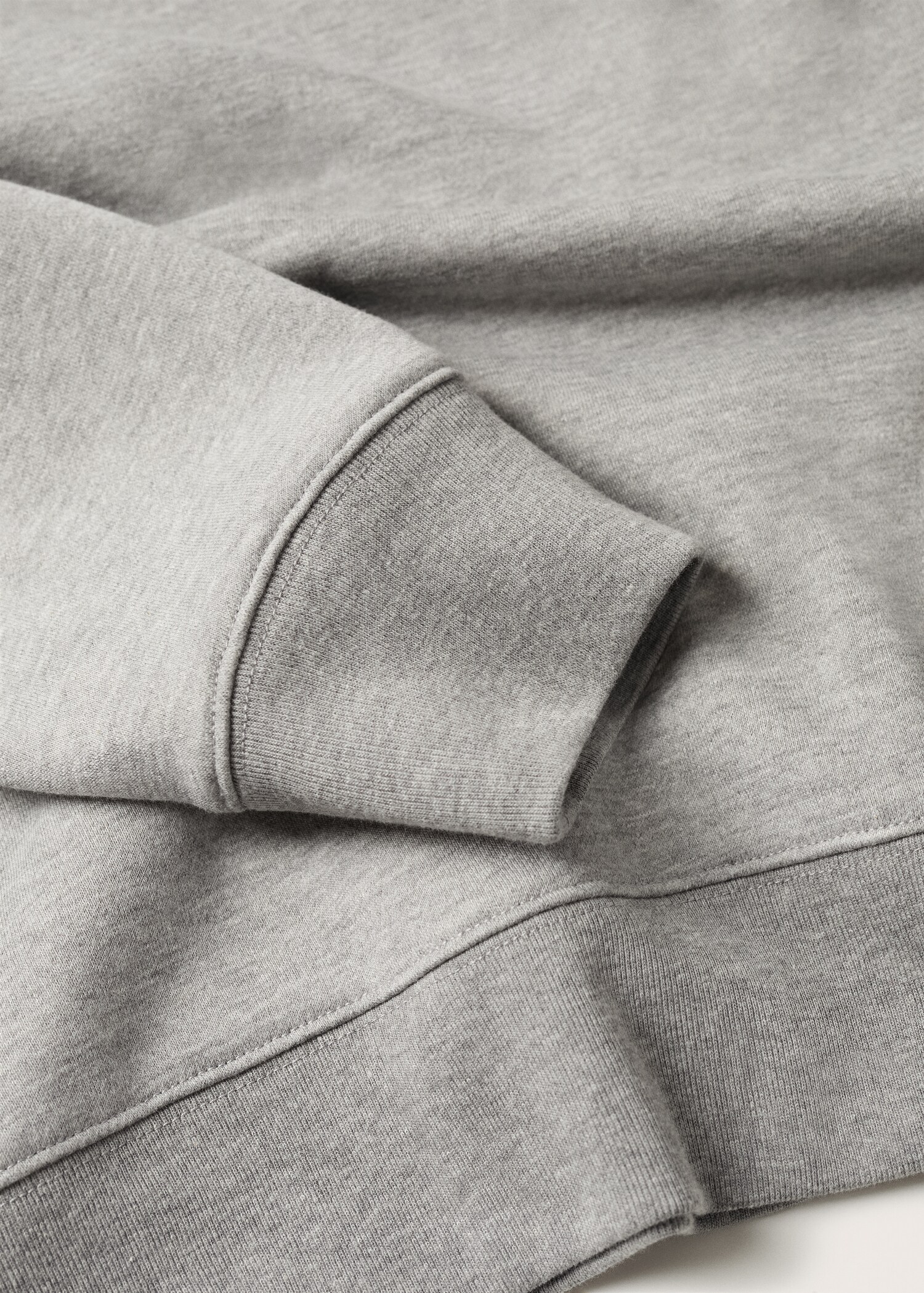 Plush cotton sweatshirt - Details of the article 8
