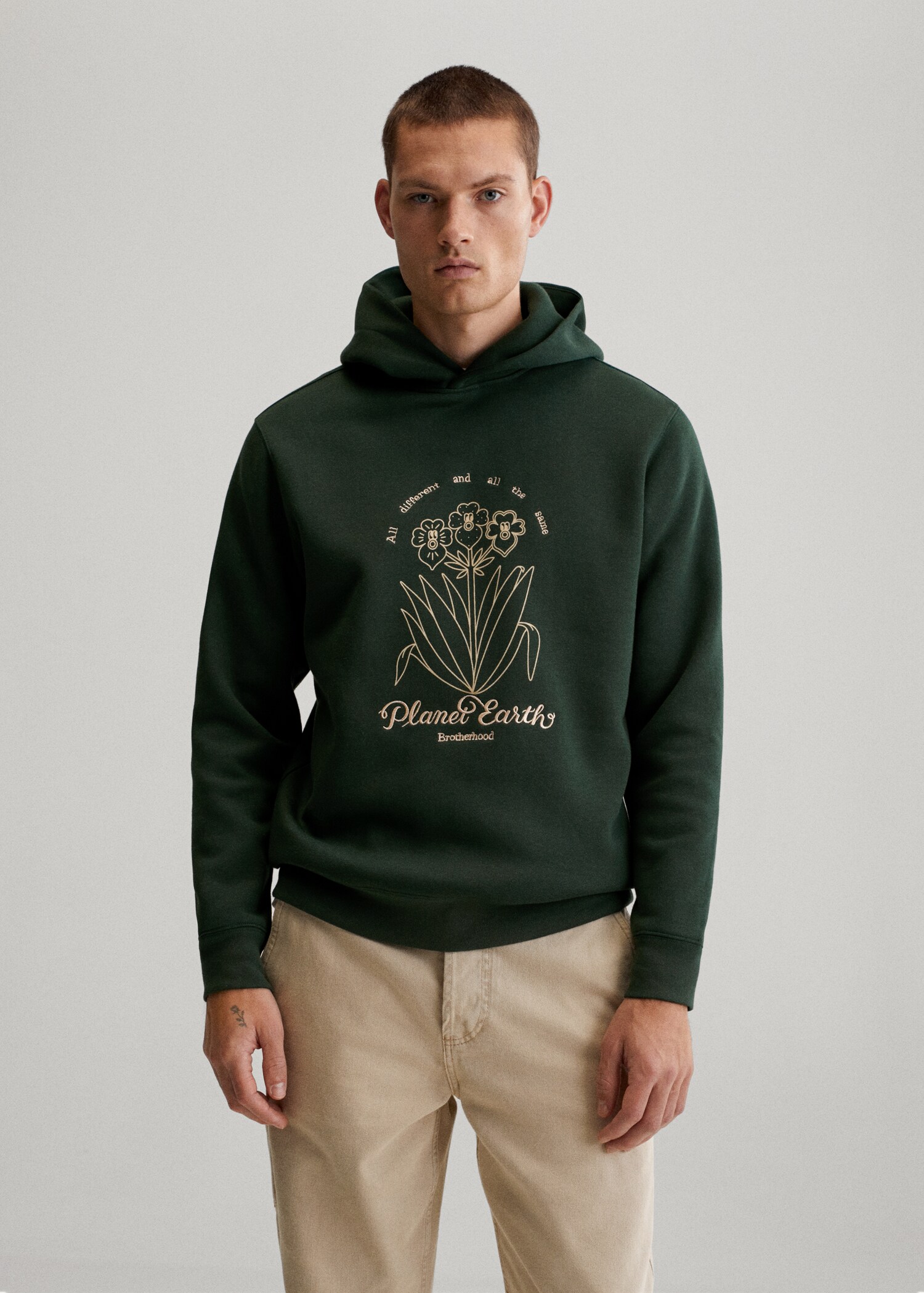 Sudadera estampada Tiago  - Plano medio