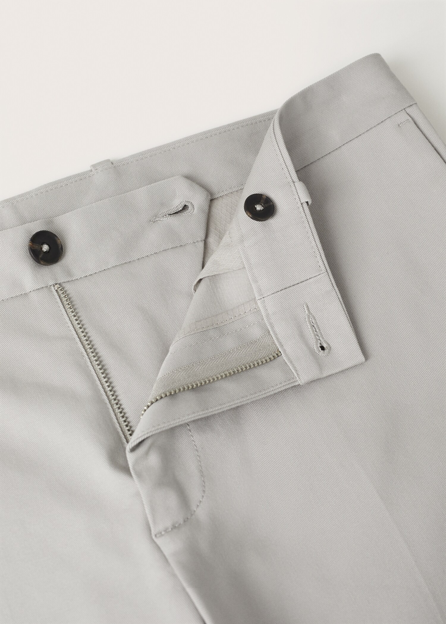 Slim fit chino trousers - Details of the article 8